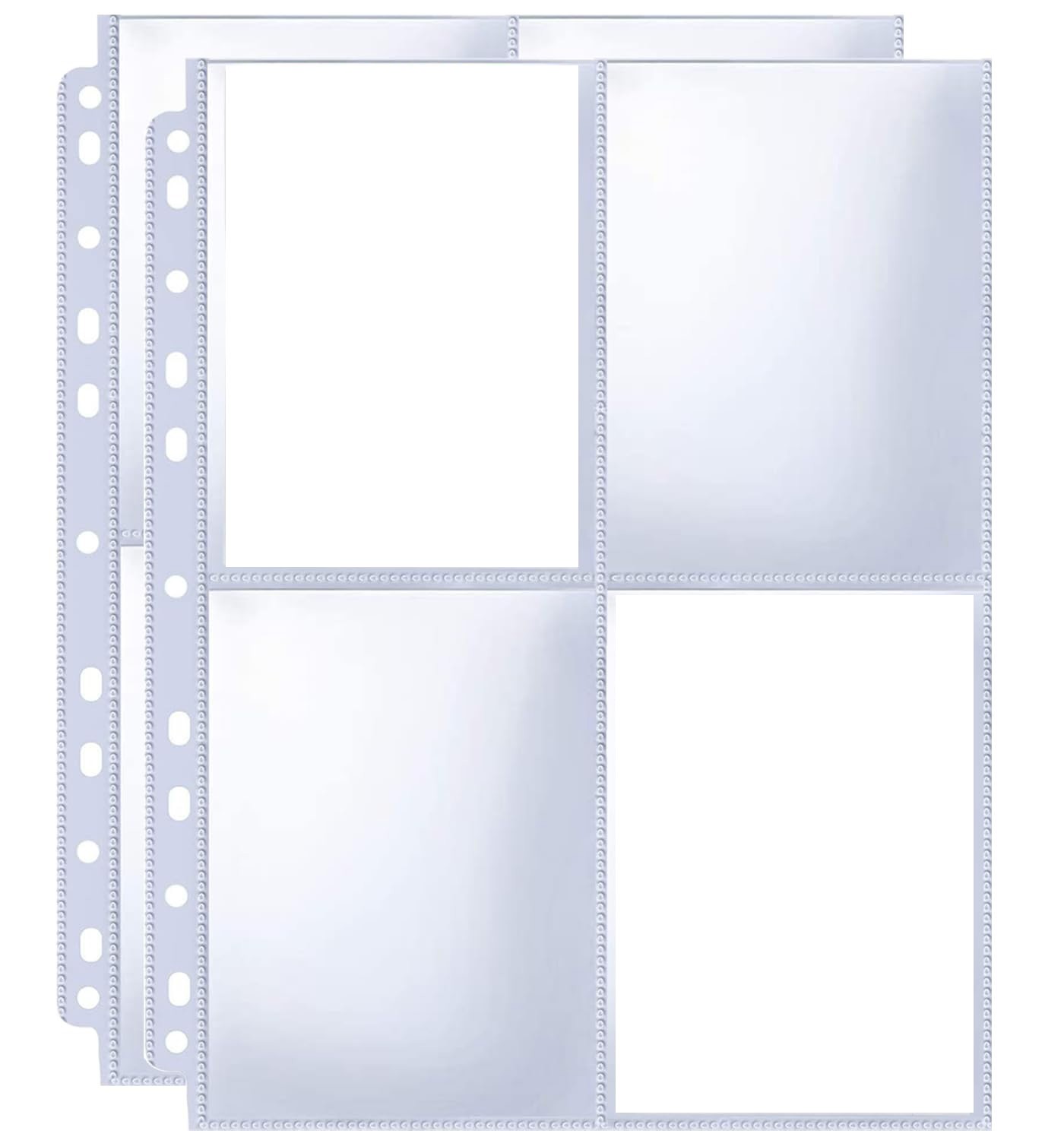 Double Sided Seed Storage, 240 Pockets, 8.5×11” Organizer Sheets, Multicolor