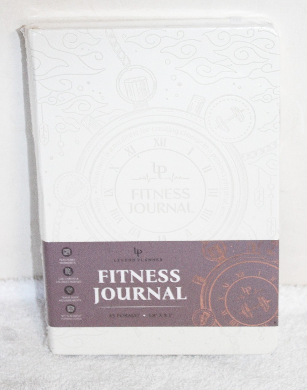 Legend Planner A5 Format Fitness Journal ~ 5.8″ x 8.3″ ~ Brand New Sealed