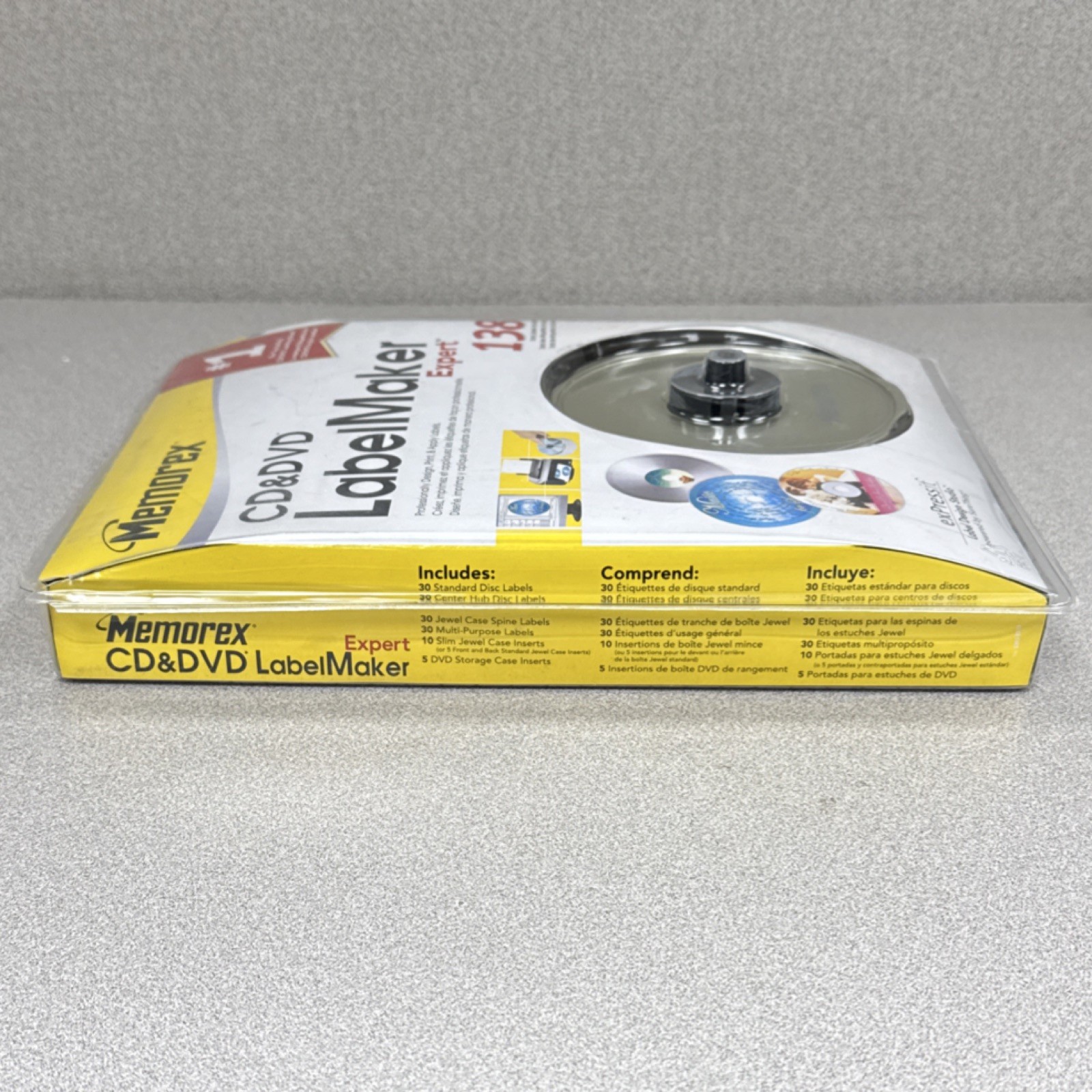 Memorex Expert 138 CD & DVD LabelMaker with 138 Blank Labels, Model 32023947