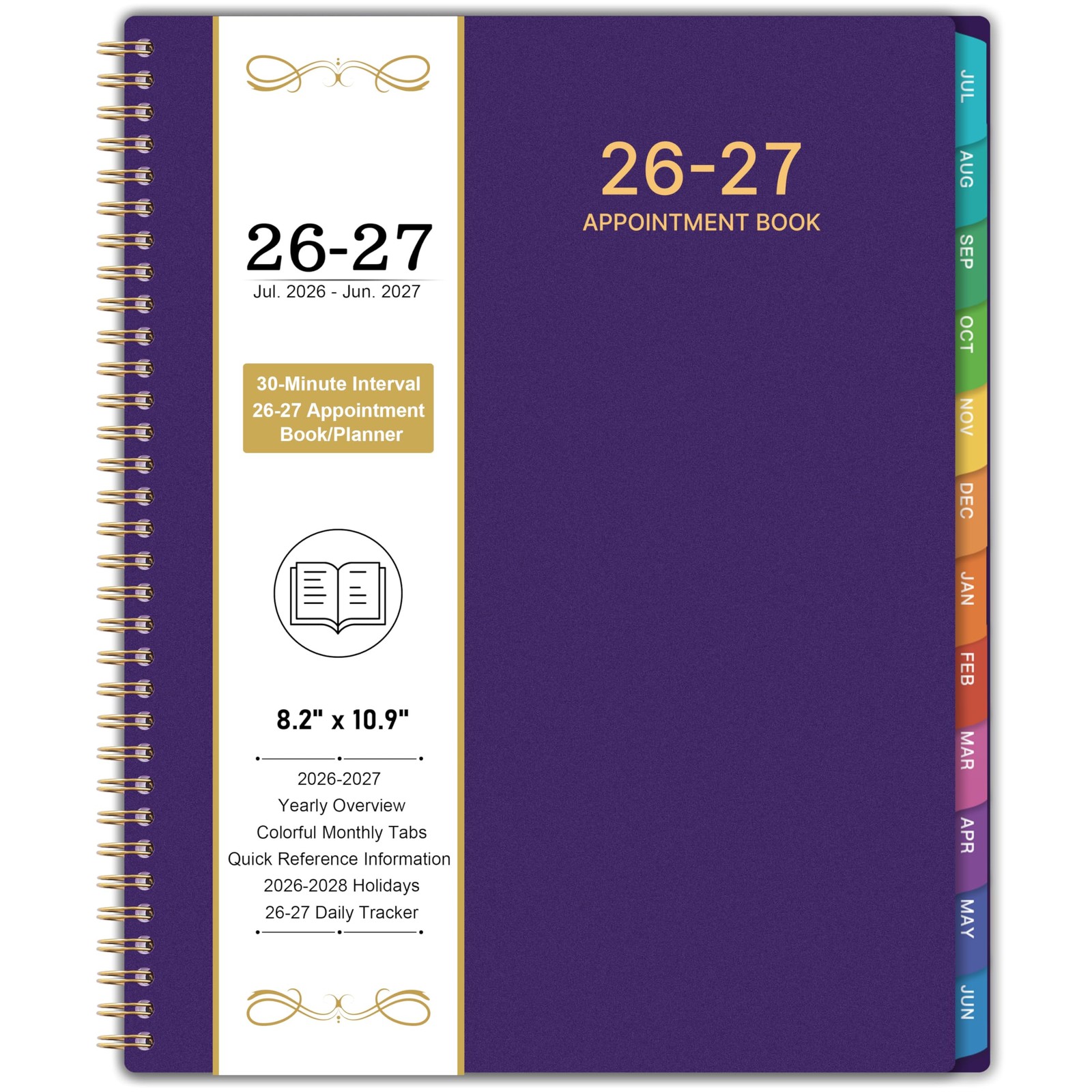 20262027 Appointment Book/Planner 8.2″ x 11″, Daily Planner from Jul. 2026 …