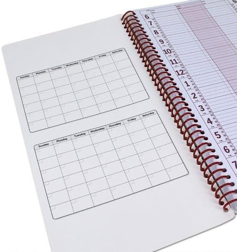 Business Appointment Book and Daily Planner – Undated Appointment Book, Hourly P
