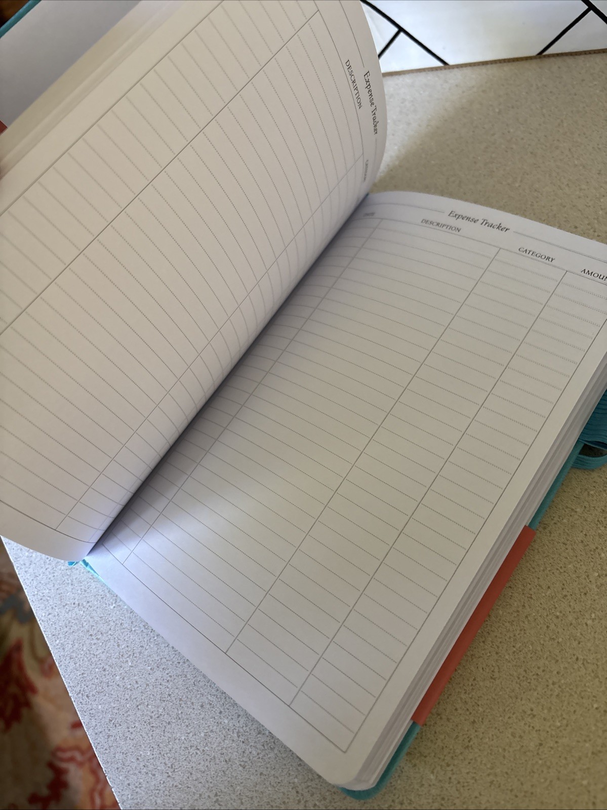 Legend Budget Planner Undated Financial Planner Organizer & Budget Book HC Blue