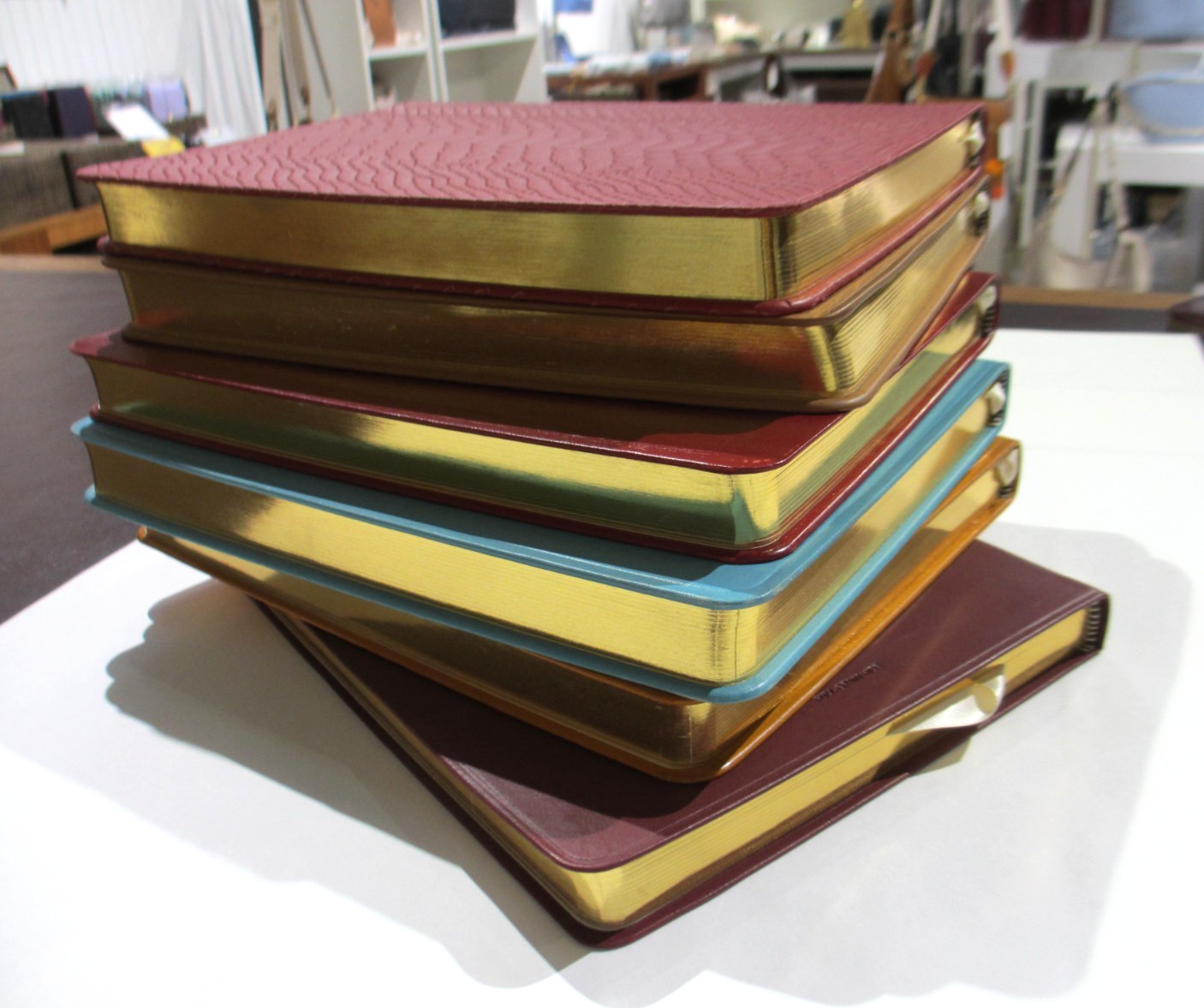 Graphic Image 9″ Journal Notebook Leather Soft Cover 224 UNLINED Pages BLUE