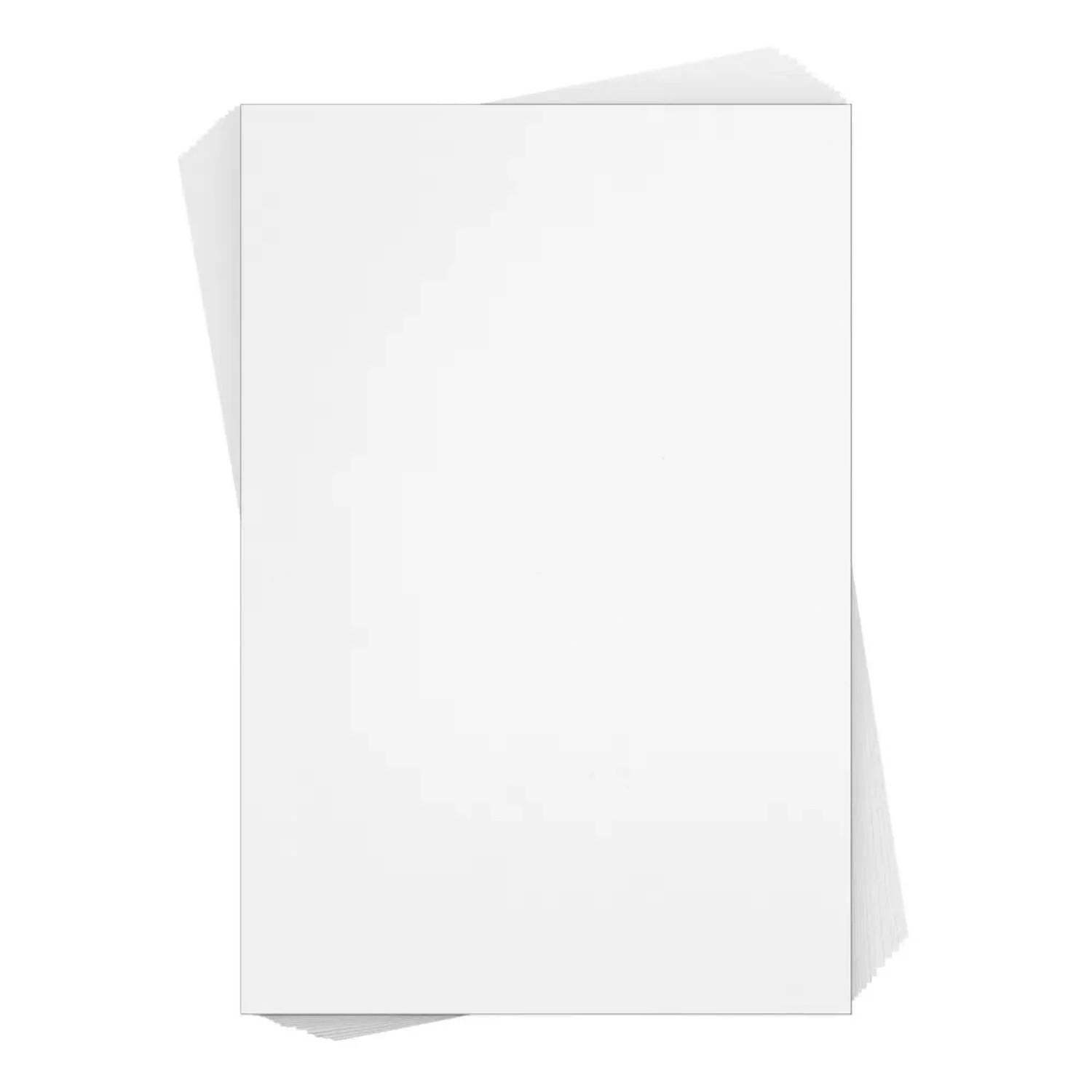 Text Paper Premium White Smooth Uncoated Acid-Free 8.5 X 11 Inches 100 Sheets