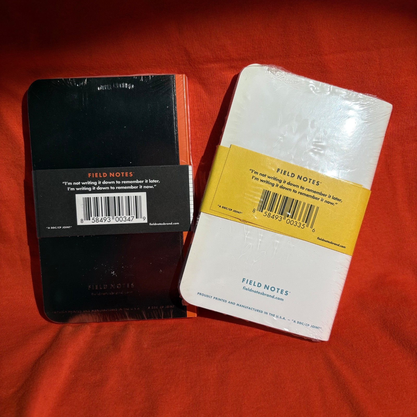 Field Notes Winter Bundle – FNC-29 Snowblind and FNC-33 Black Ice – sealed packs