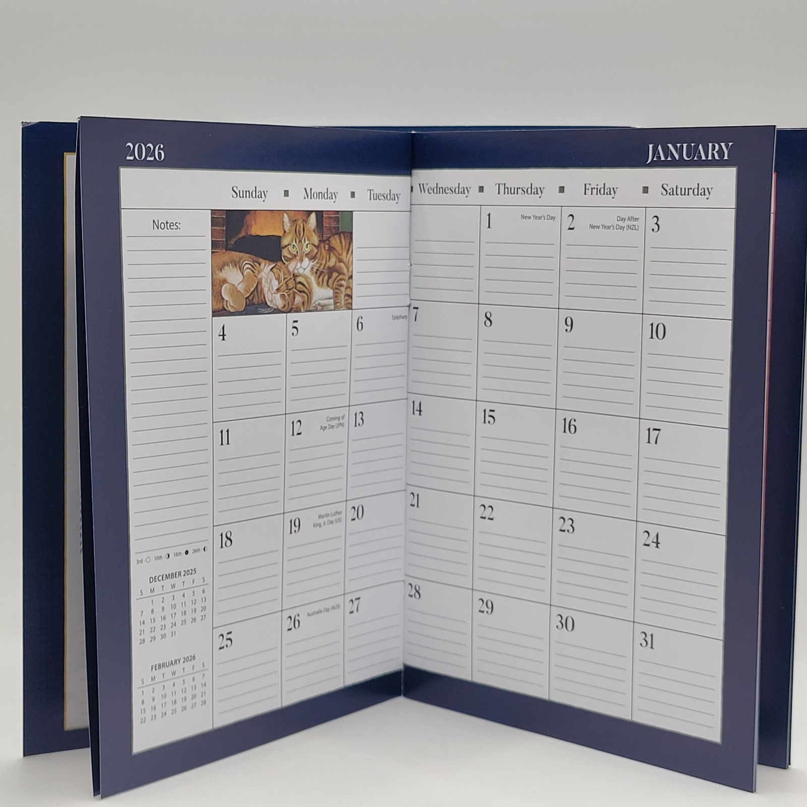 Lang American Cat ● 2026 Monthly Pocket Planner ● 13 Month ● 4-1/2″ x 6-1/2″