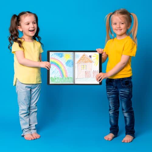 Dunwell Portfolio Folder for Artwork 8.5 x11 Binder Folder 48 Pages Letter Size