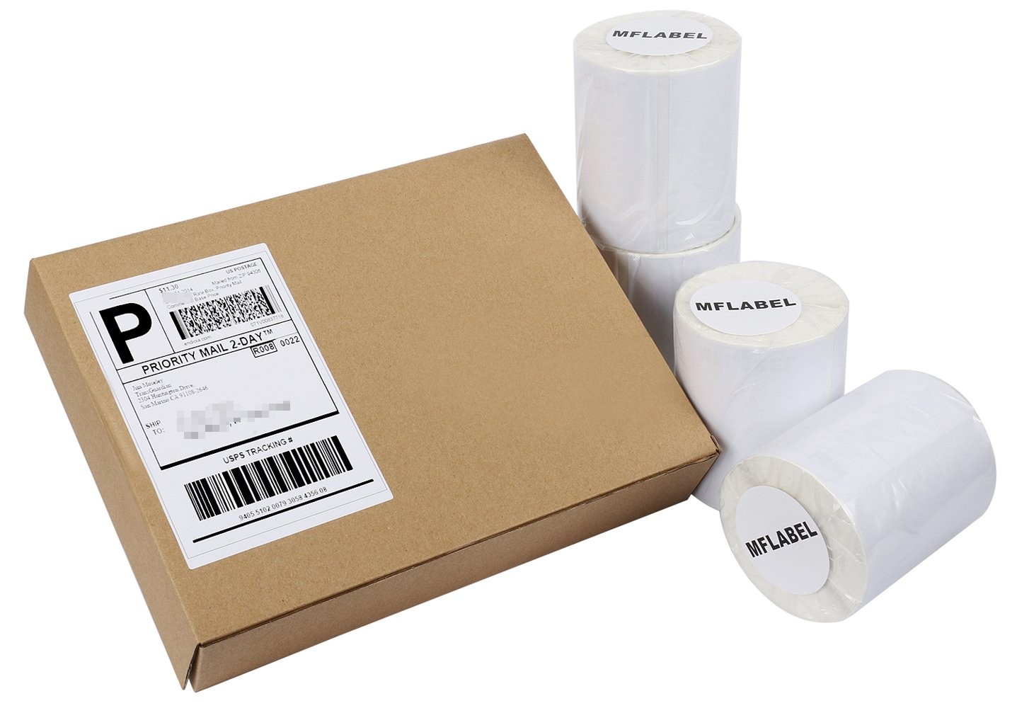 20 Rolls DYMO 4XL Labels Direct Thermal Shipping Labels 4″x6″ 1744907 Compatible