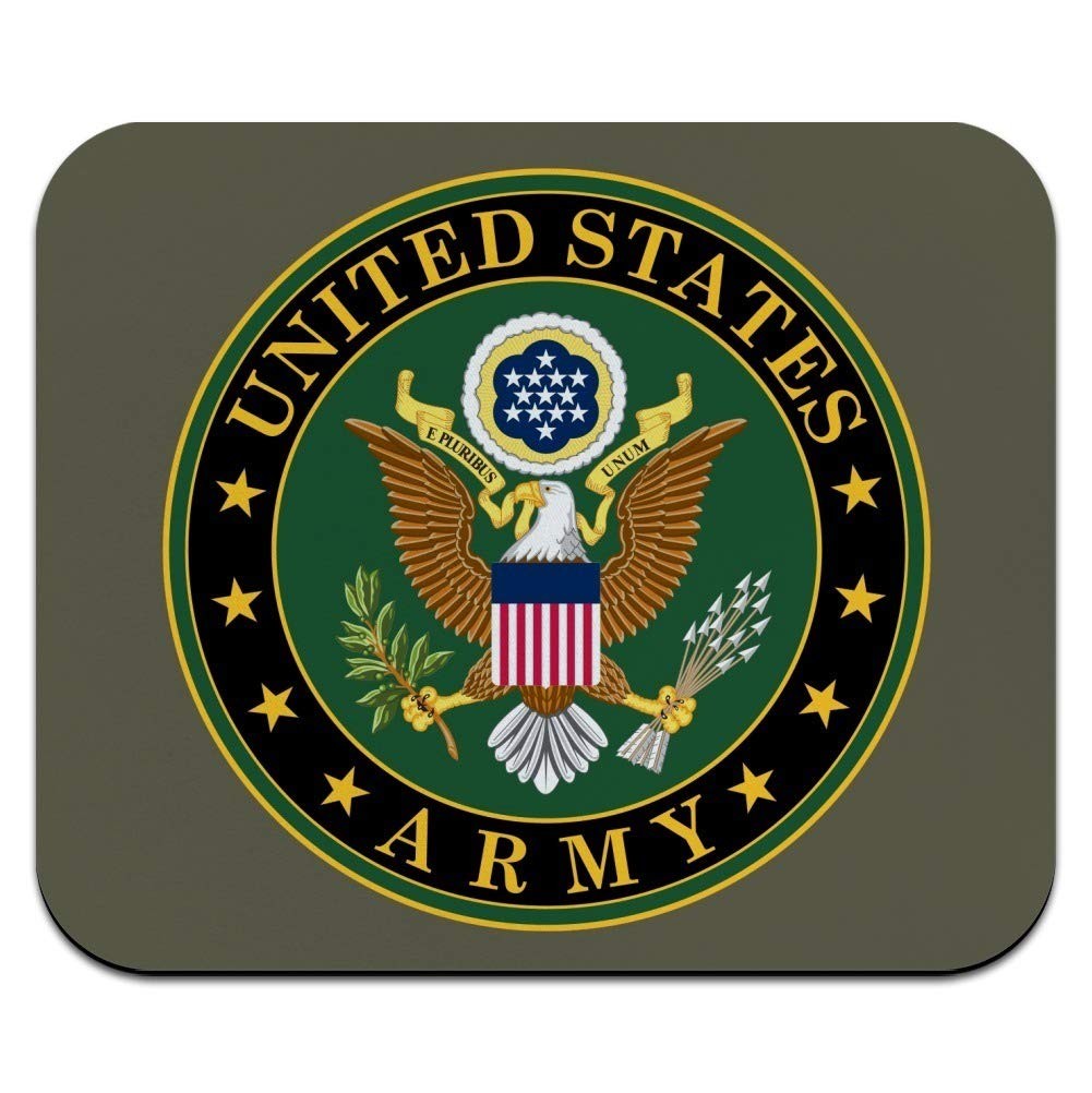 U.S. Army United States Eagle Logo Low 7.8L x 9.3W inches, multi-colored