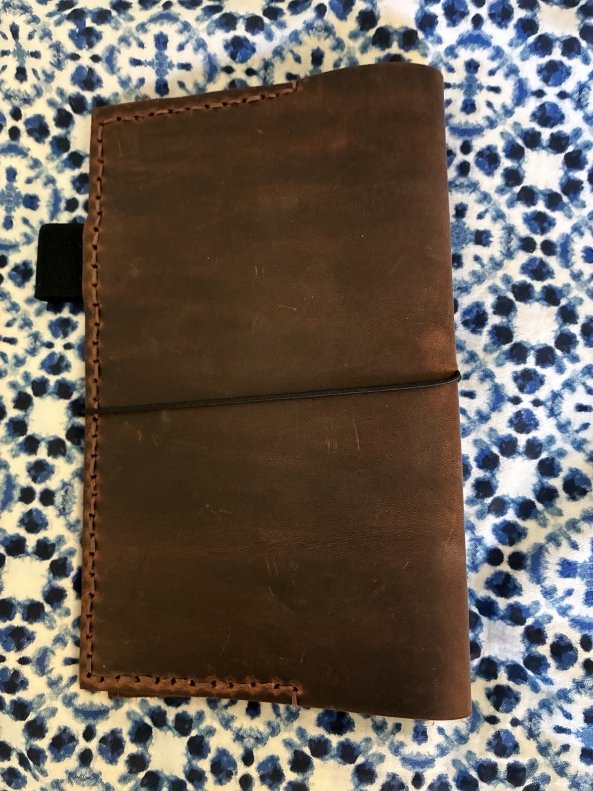 Set Of Two Handmade Genuine Leather B6 Slim Notebook Covers