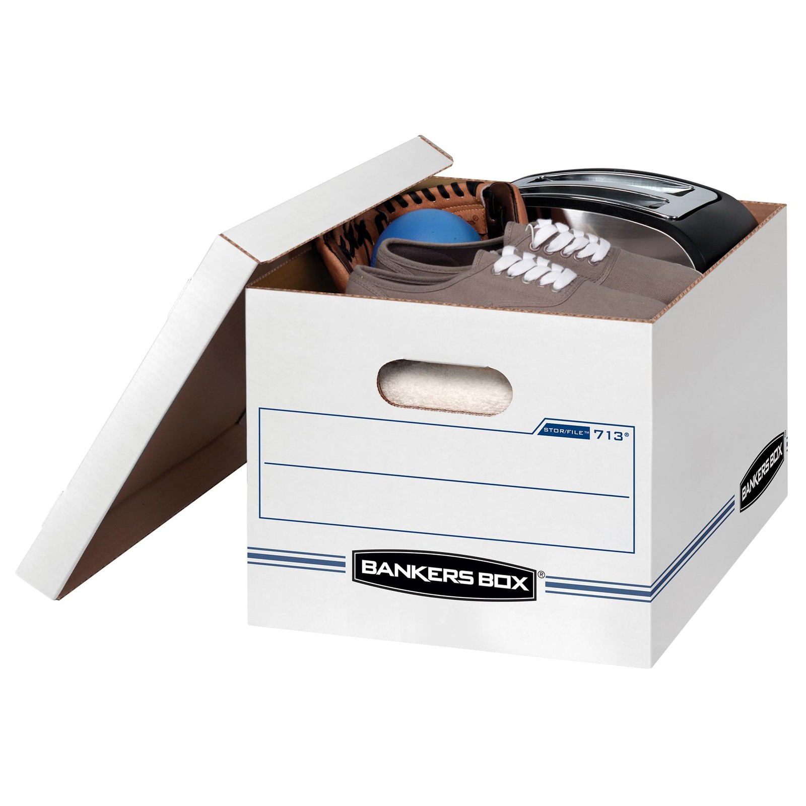 Bankers Box 30-Pack Basic Duty File Storage Boxes with Lids, Letter/Legal,