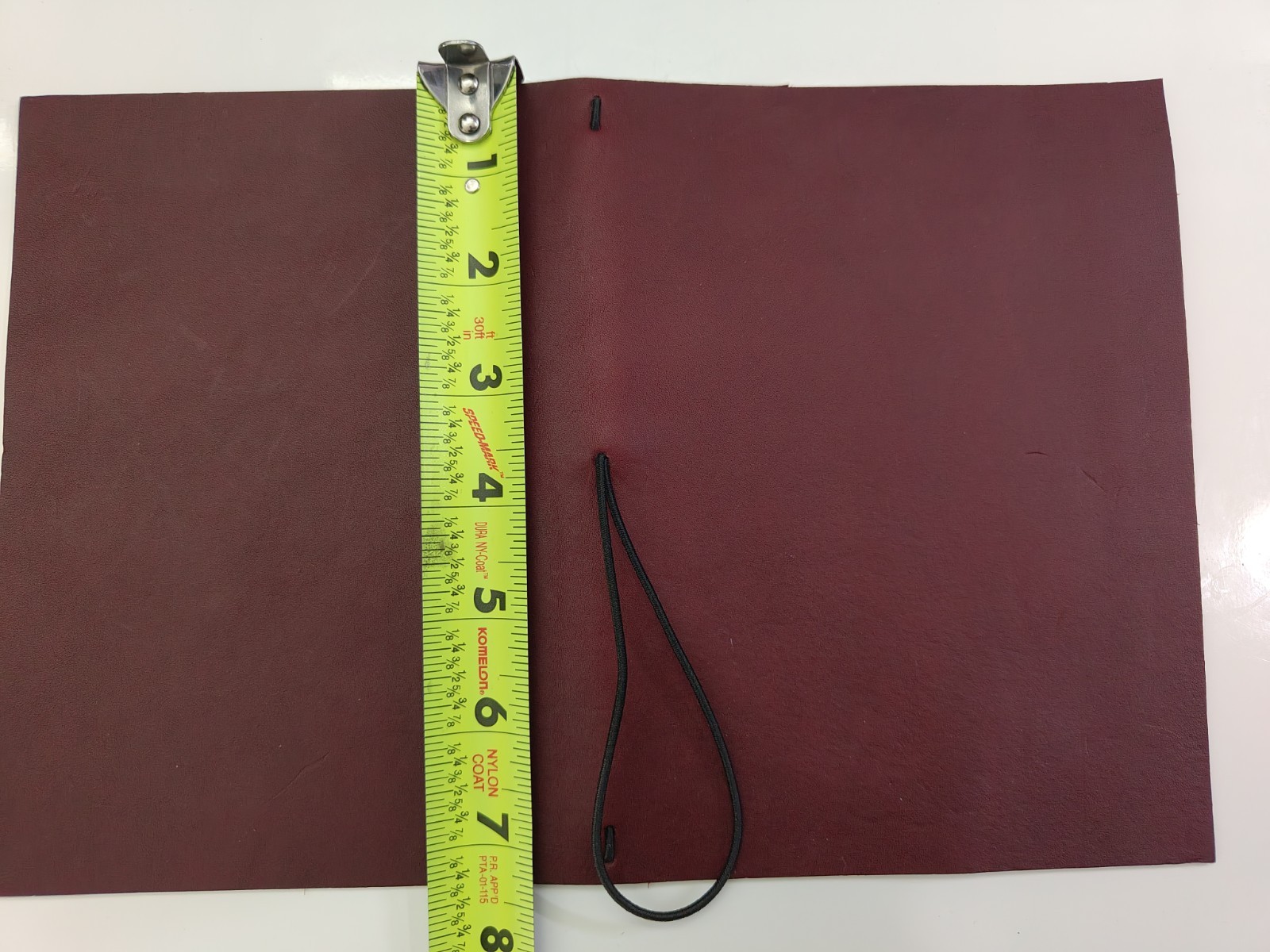 Burgundy Leather Planner Or Notebook Cover B6 Slim Bridle English Leather