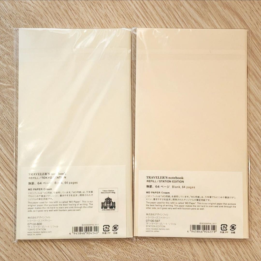 Traveler’s Note Kyoto Tokyo Station Limited Refill New Stationery Supplies New
