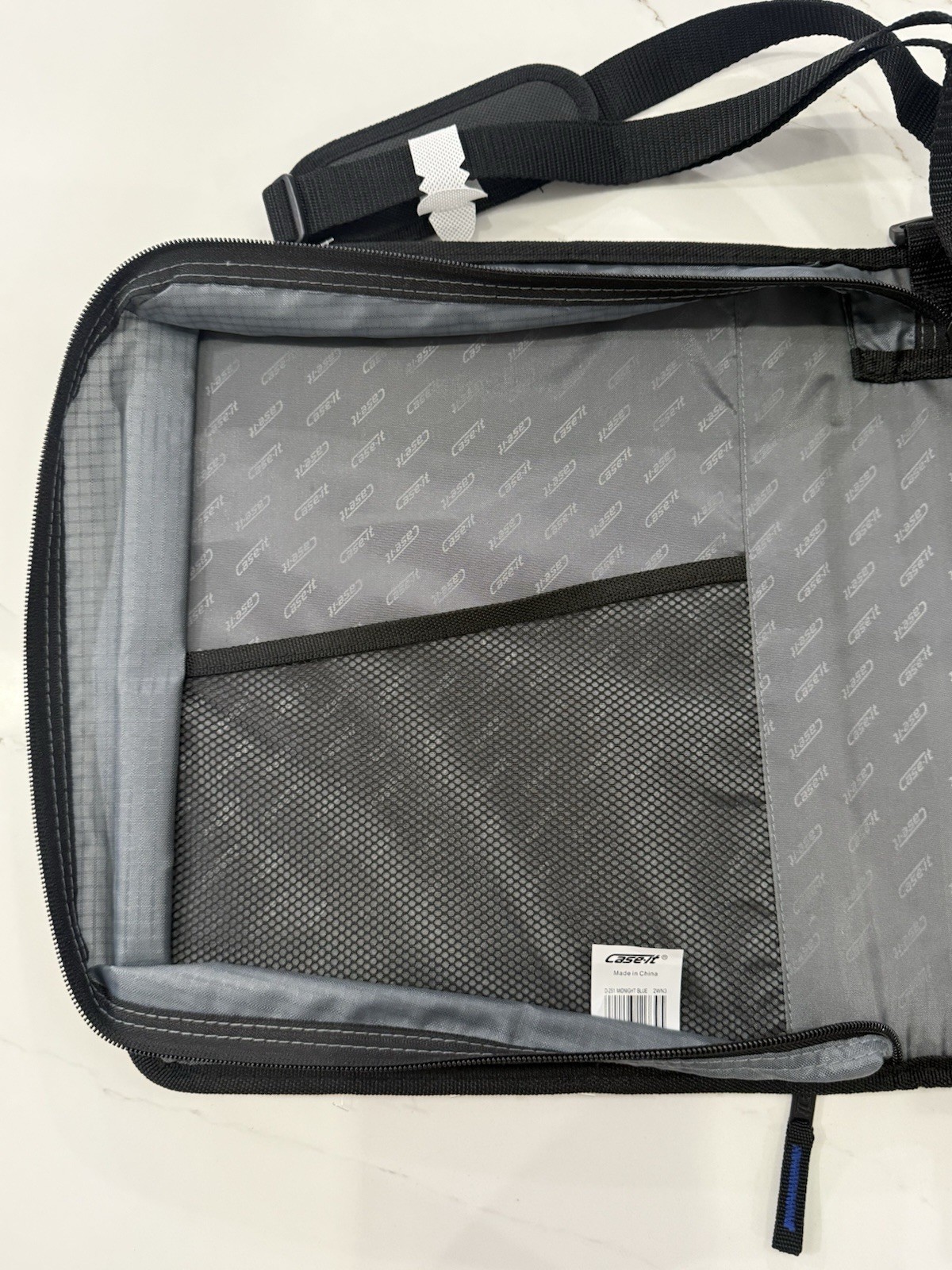 NEW Case-it The Classic Zipper Binder, 3 Rings, 2″ Capacity, 13 x 12” NWT