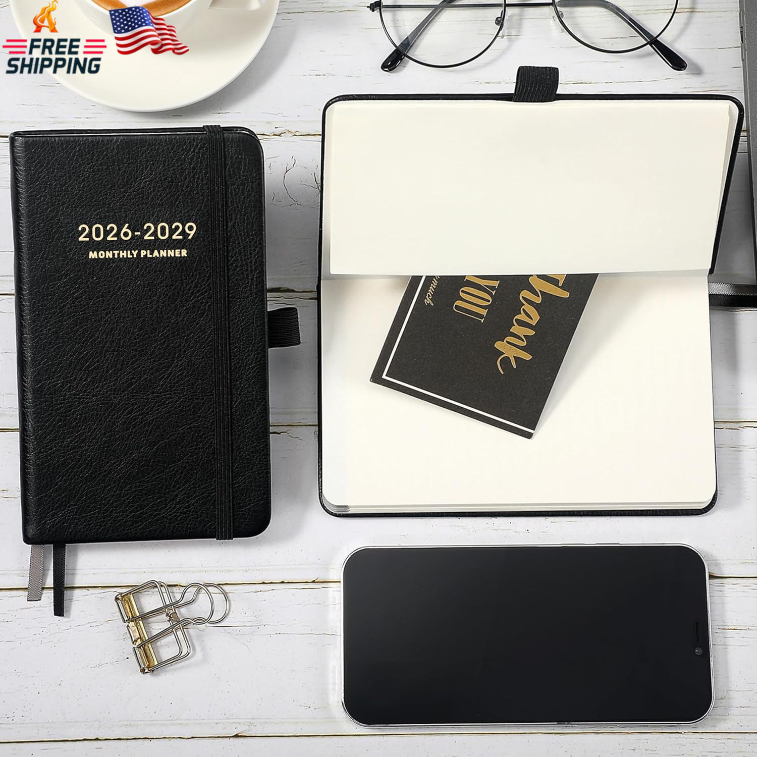 2026-2029 Pocket Planner – 3 Year Monthly Planner 2026-2029, Jul.2026 – Jun.2029