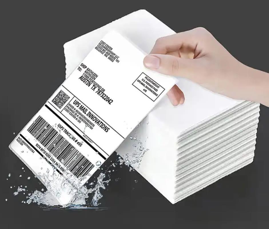 4000 Fanfold 4″ x 6″ Direct Thermal Labels. Shipping / Barcode Labels Zebra UPS