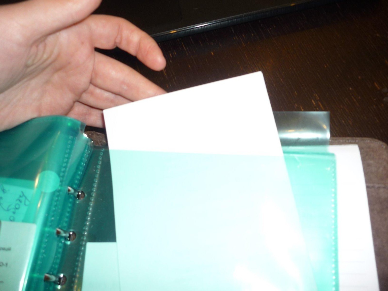 Martha Stewart Home Office with Avery SECURE TOP sheet protectors 5.5 x 8.5″ 5Pk