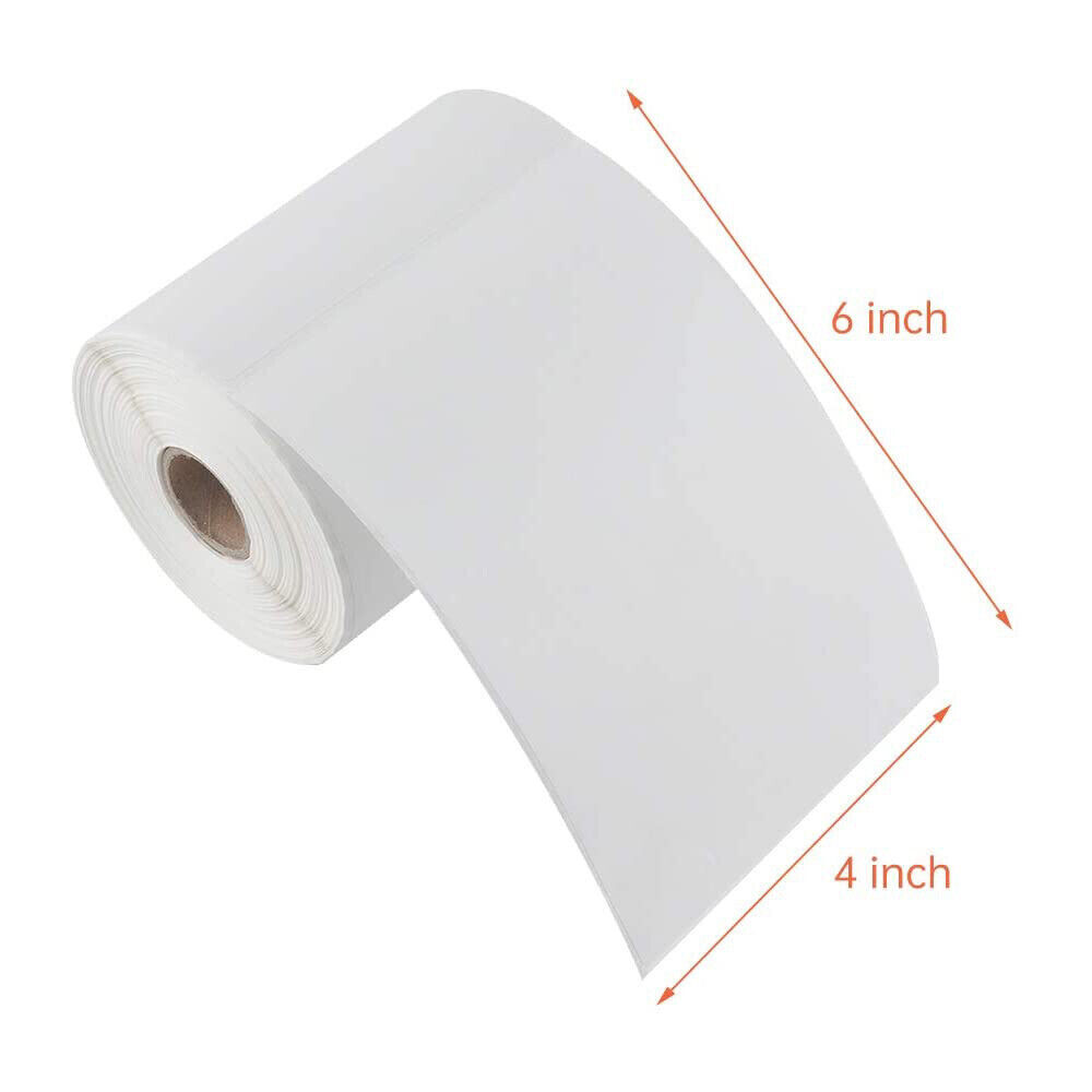 100Rolls 4×6 Direct Thermal Shipping Labels 250/Roll For Zebra 2844 Eltron ZP450