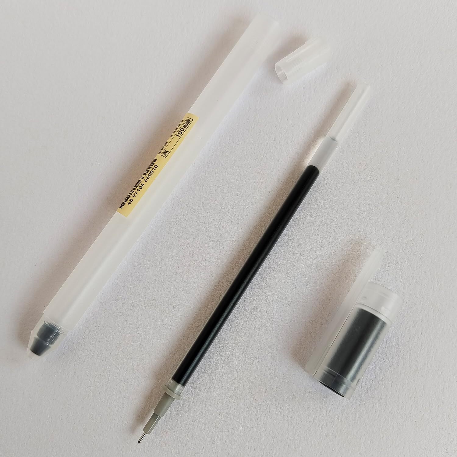 Minimalist Japanese Style Colorful Gel Pens 0.38mm Ultra Fine PointCute 12 Co…