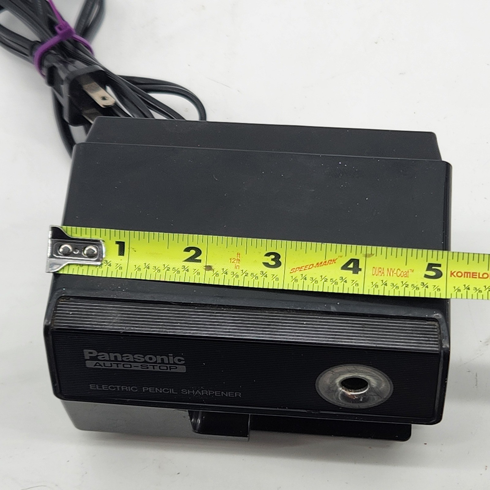 Panasonic KP-110 Electric Pencil Sharpener Vintage Auto Stop Made Japan Tested