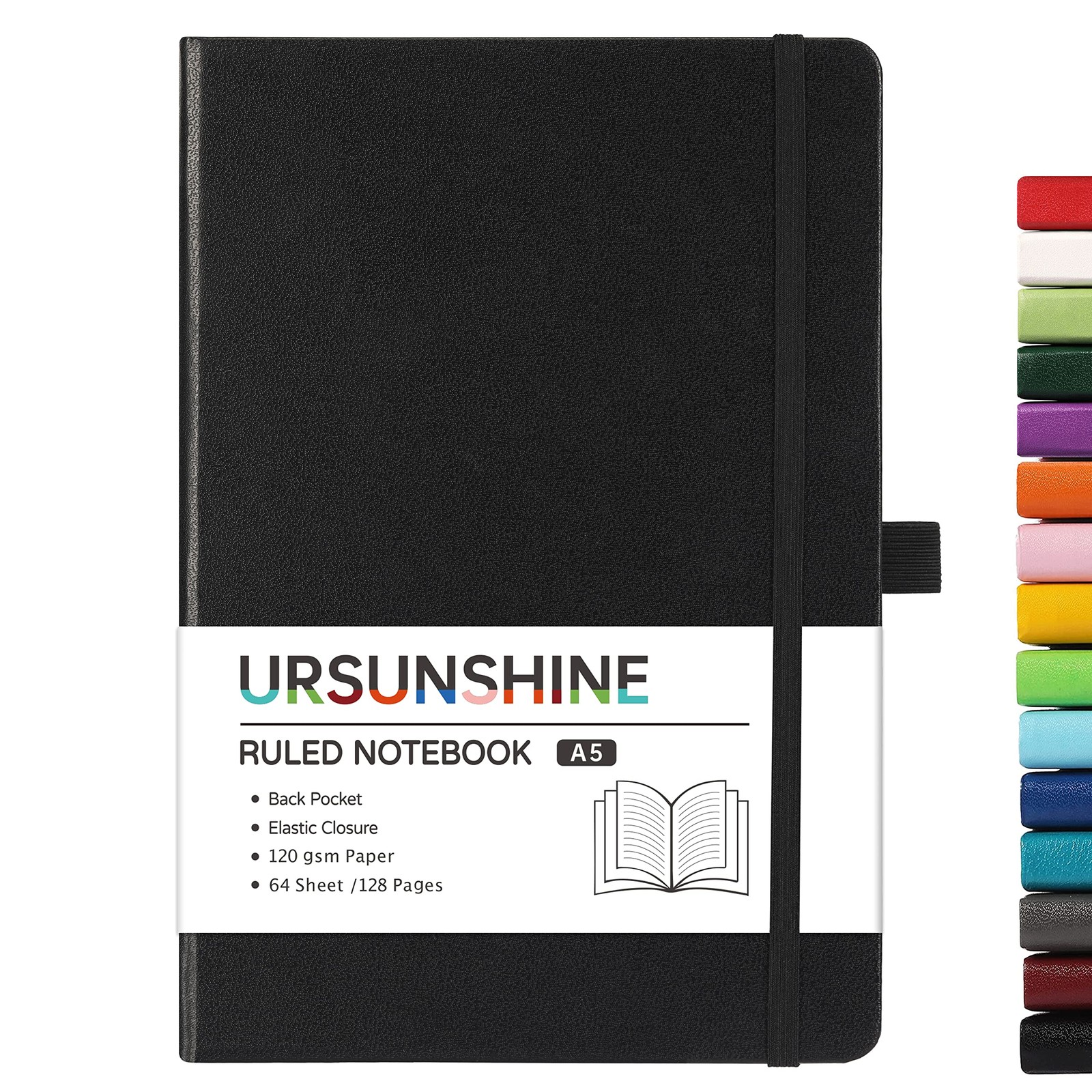 Ruled Notebook/Journal – Classic Lined Journal/Notebook 5.3 X 8.26 Hardcover