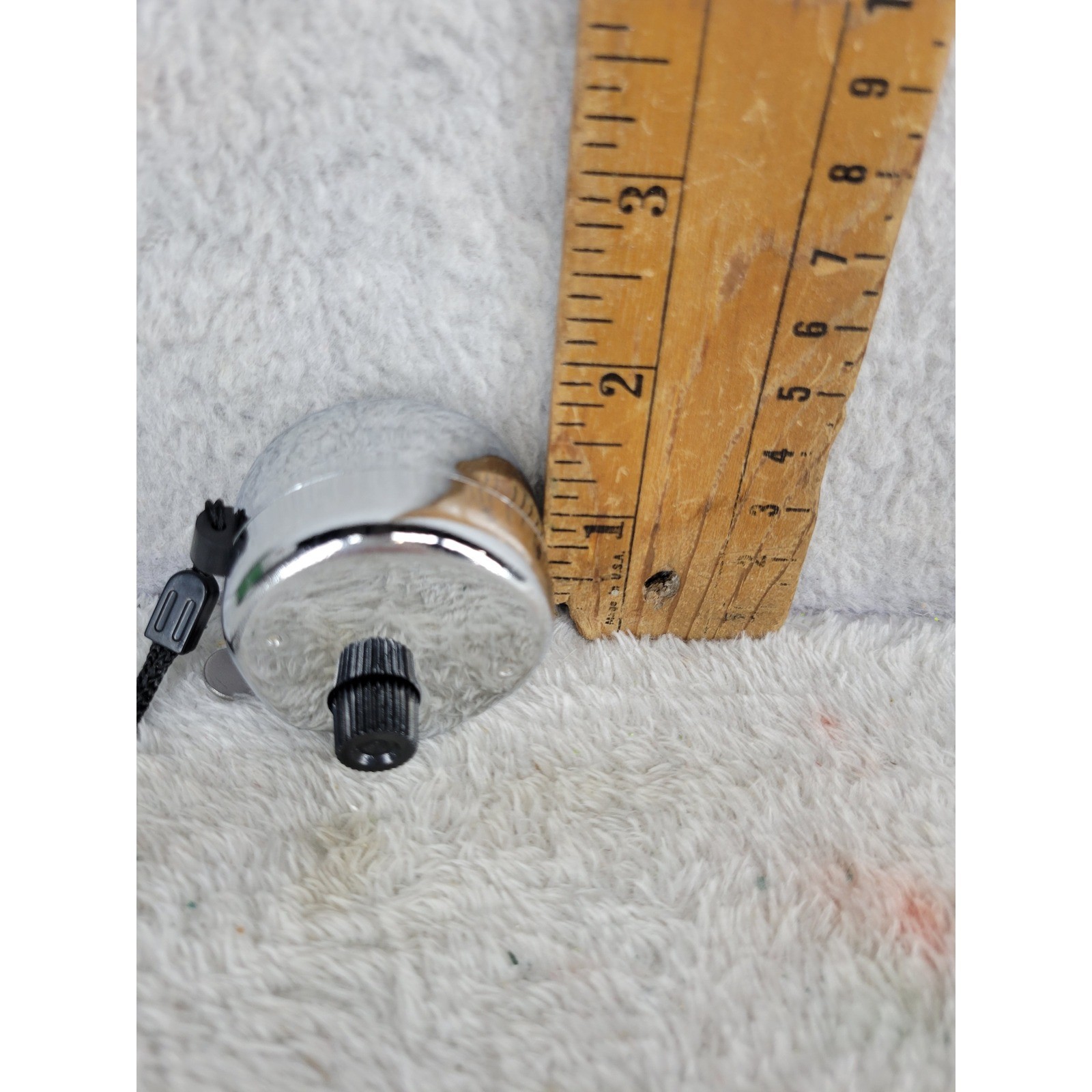 UIC1100 Hand Tally Counter Clicker Metal Chrome 4 Digit