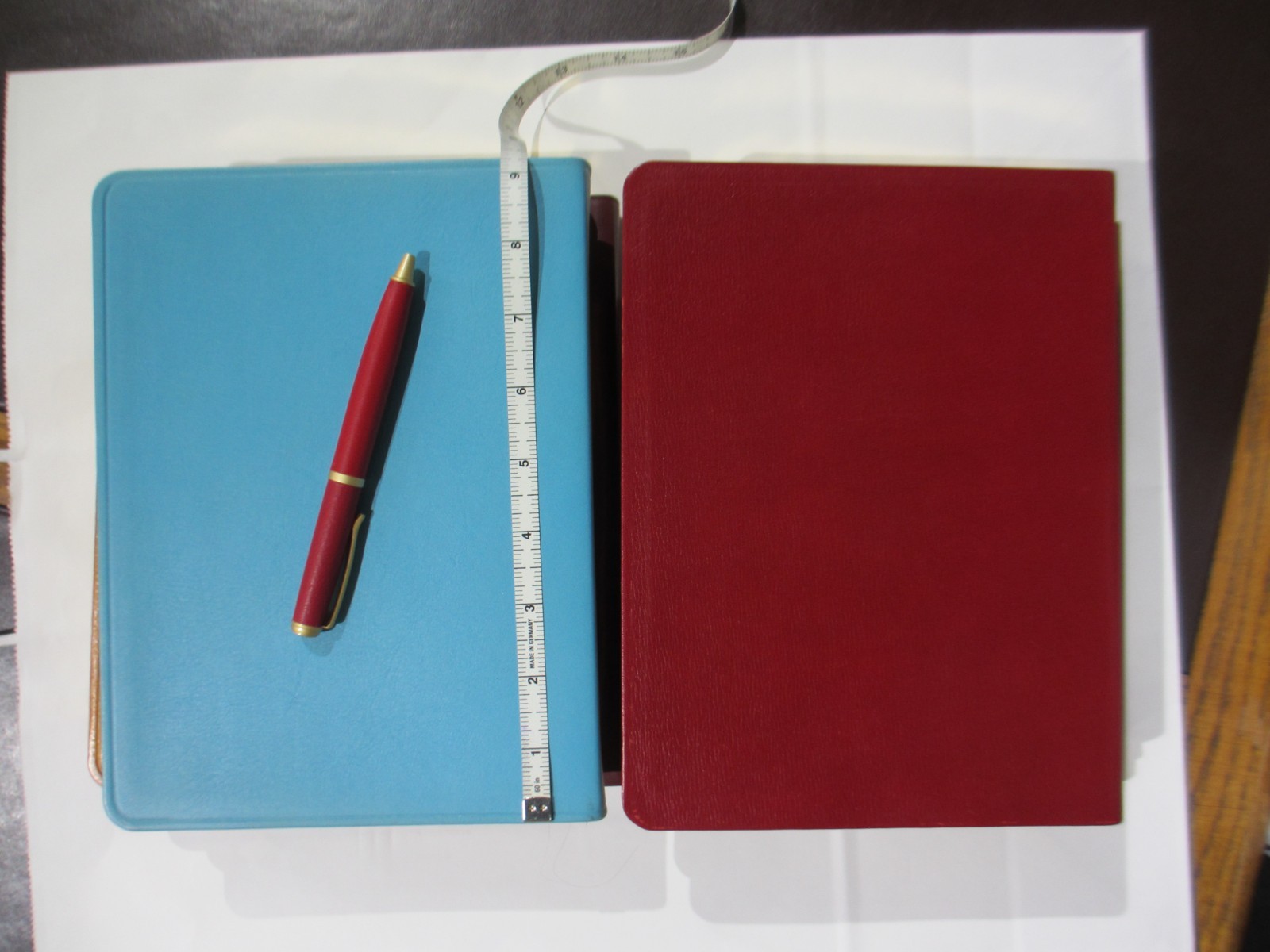 Graphic Image 9″ Journal Notebook Leather Soft Cover 224 UNLINED Pages BLUE