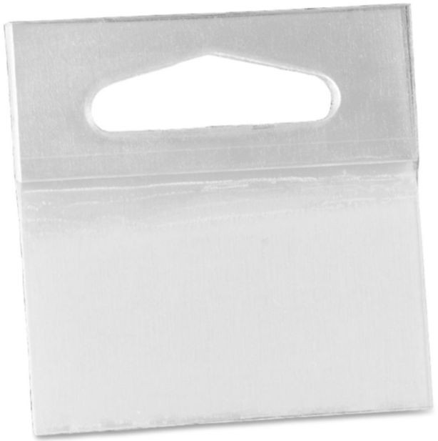 50 PEGBOARD HOOK ADHESIVE STICK TABS HANG FROM PEG OR NAIL STORE HOME CRAFTS