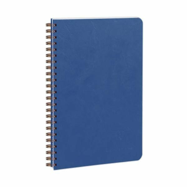 Clairefontaine Wirebound Ruled Notebook in Blue – 3.5 x 5.5 inches NEW C785964