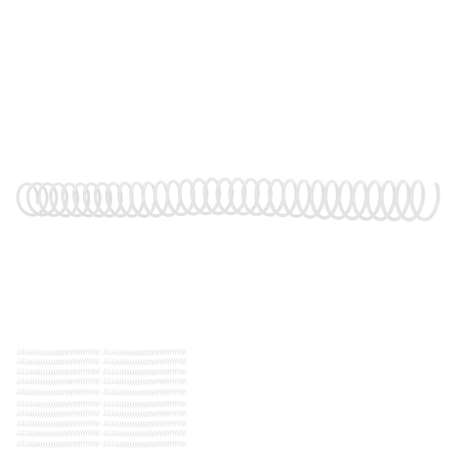 20Pcs Plastic Spiral Binding Coils Stationery accessories19mm 3/4in ID 30 Hol…
