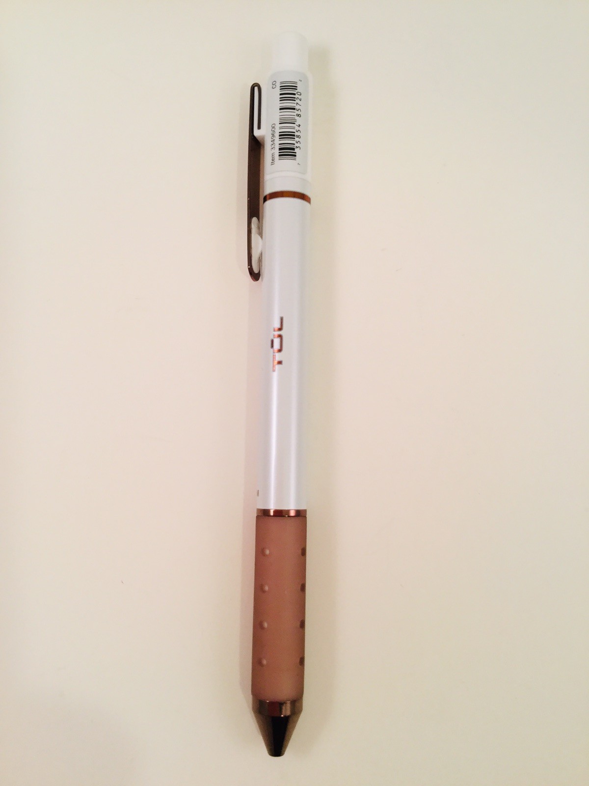 TUL Pearl Pen Retractable Gel Blue Ink White Dark Rose Gold Limited Edition 0.7