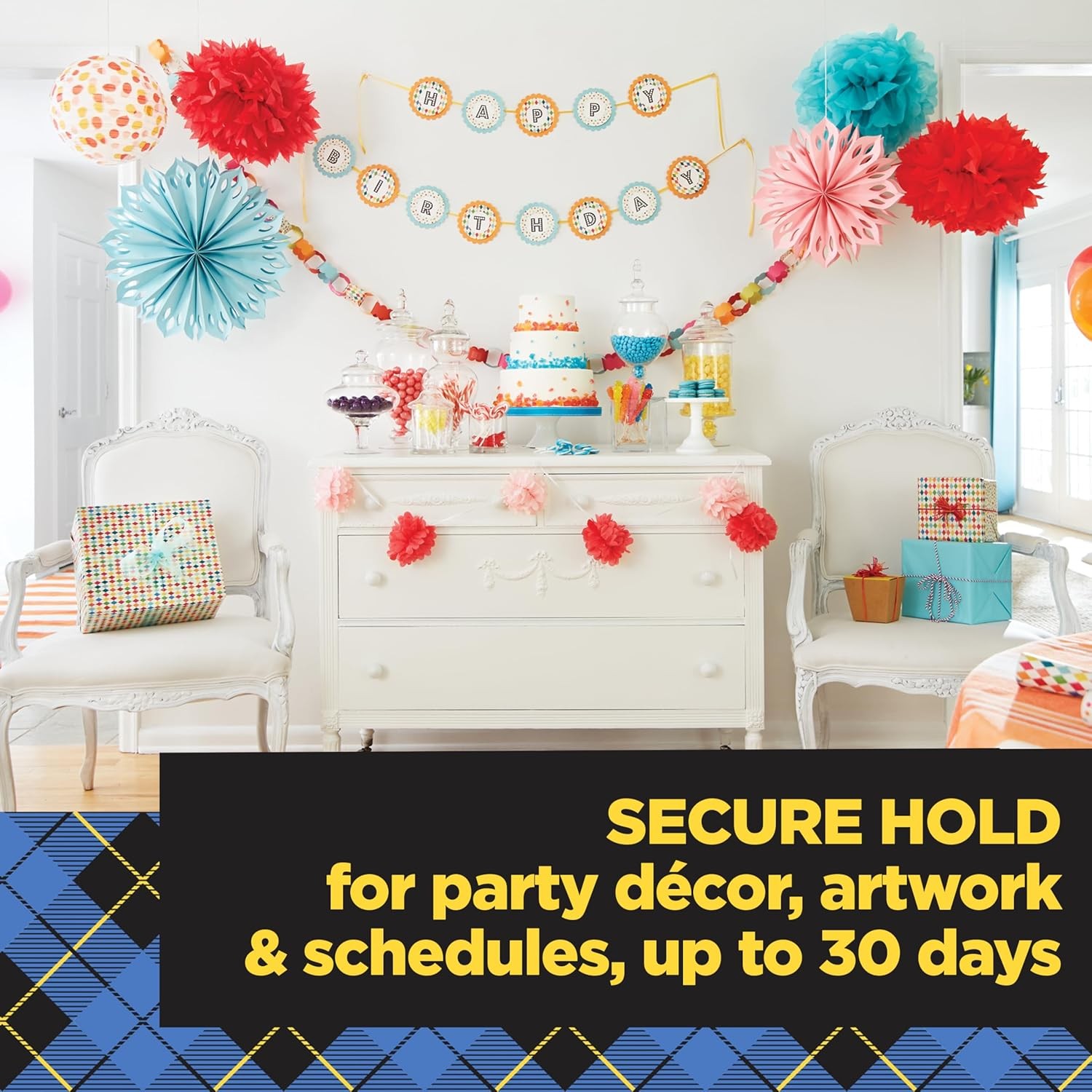 Scotch Wall-Safe Tape, 1 Dispenser Roll, Removable Wall Safe Tape, for Hanging P