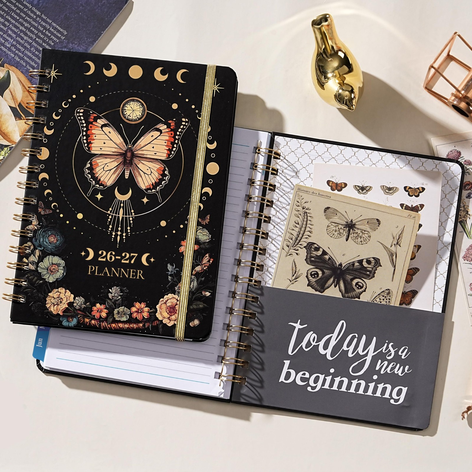 2026 Planner – Planner 2026, Jan 2026 – Dec 2026, 6.4″ x 8.5″, Weekly and Monthl