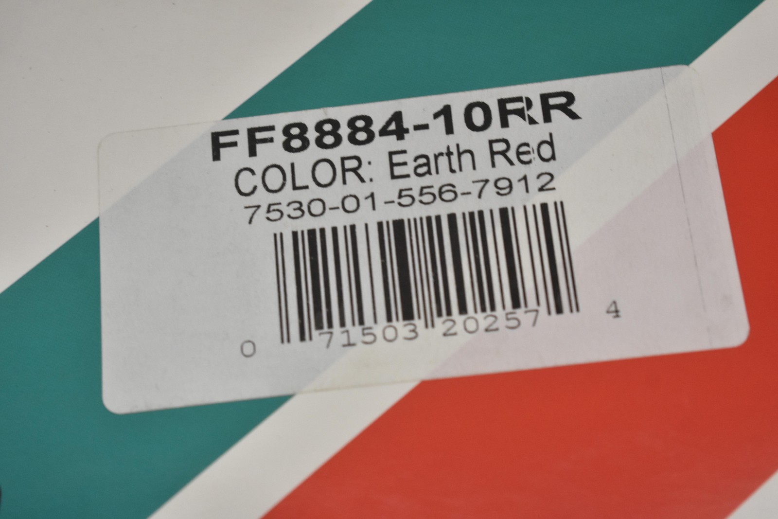 SKILCRAFT Classification Folders Letter Size Earth Red 10 PK Full Top Tab USA