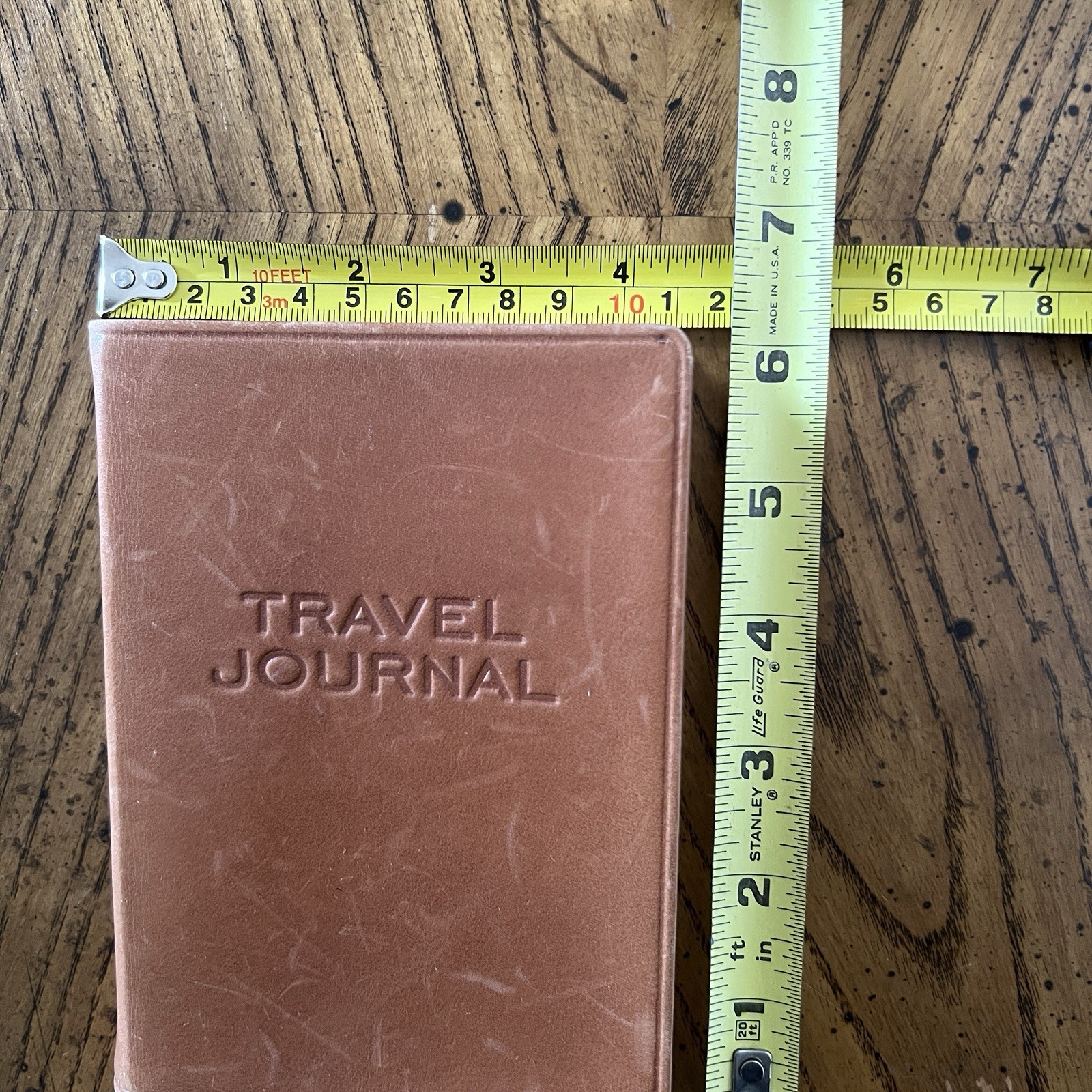 Vintage Cole Haan Leather Travel Journal 1996 Pocket Diary United States Maps