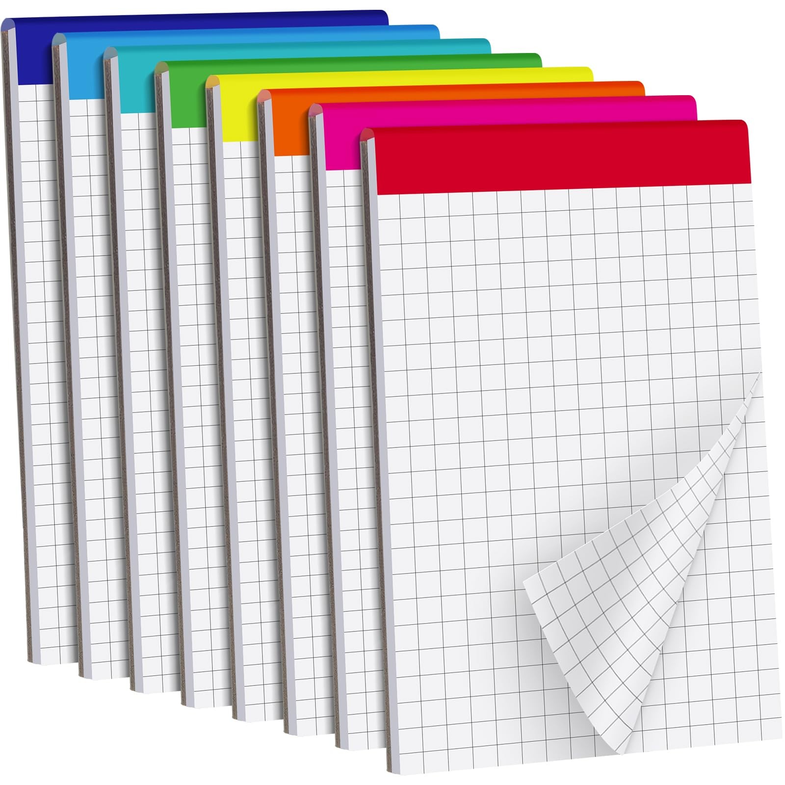 Tenceur 8 Pack Grid Paper Pad 4 x 6 Inch Graph Paper Pad, Graft Paper 30 Shee…