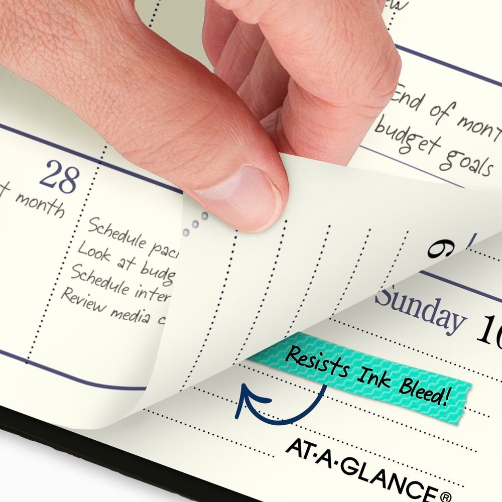 2026 At-A-Glance 70-1111-05 Fine Diary Weekly/Monthly Planner, 3 x 5″