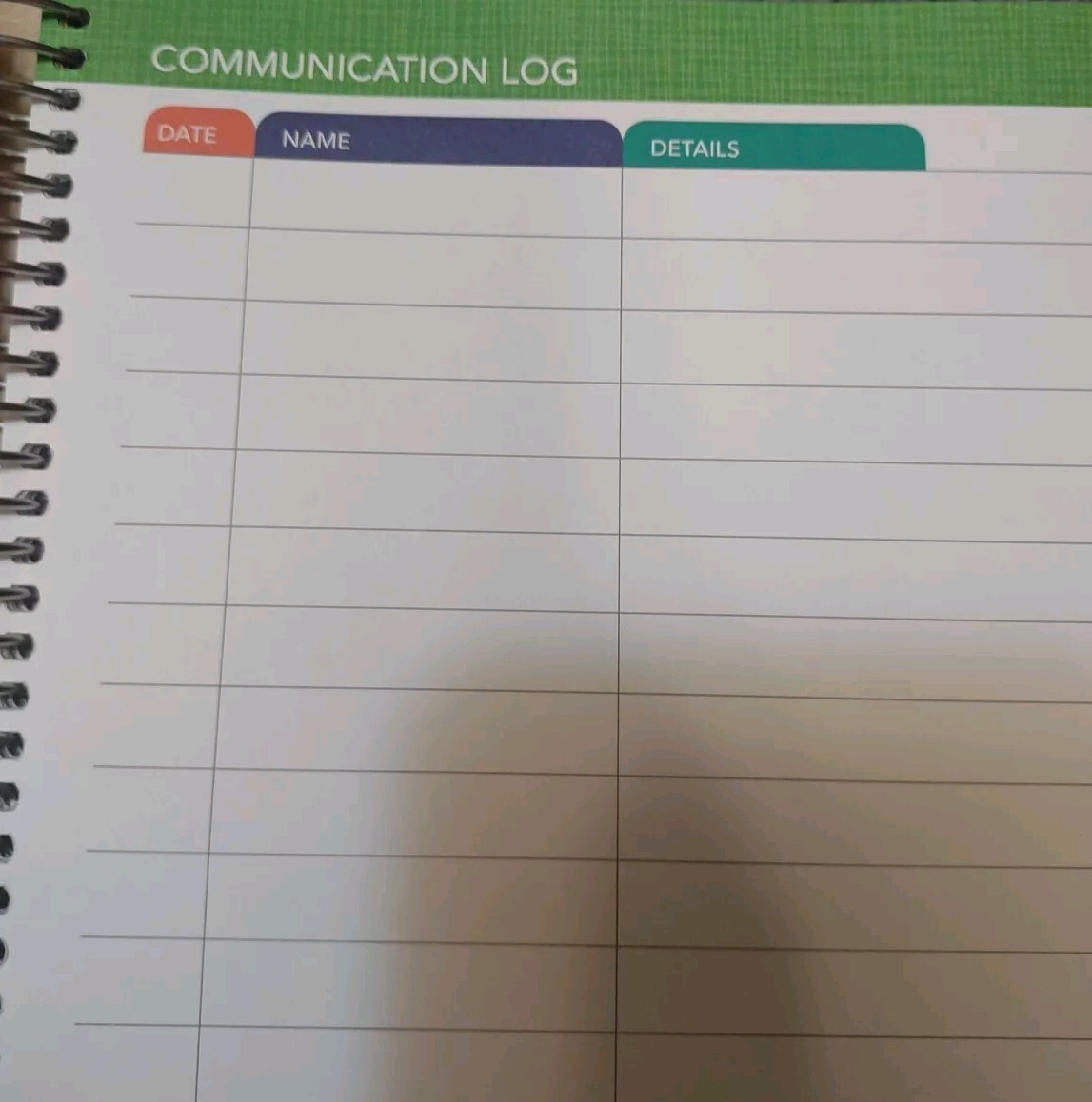 Global Printed Products Undated Teacher Planner 52 Weeks w/Stickers