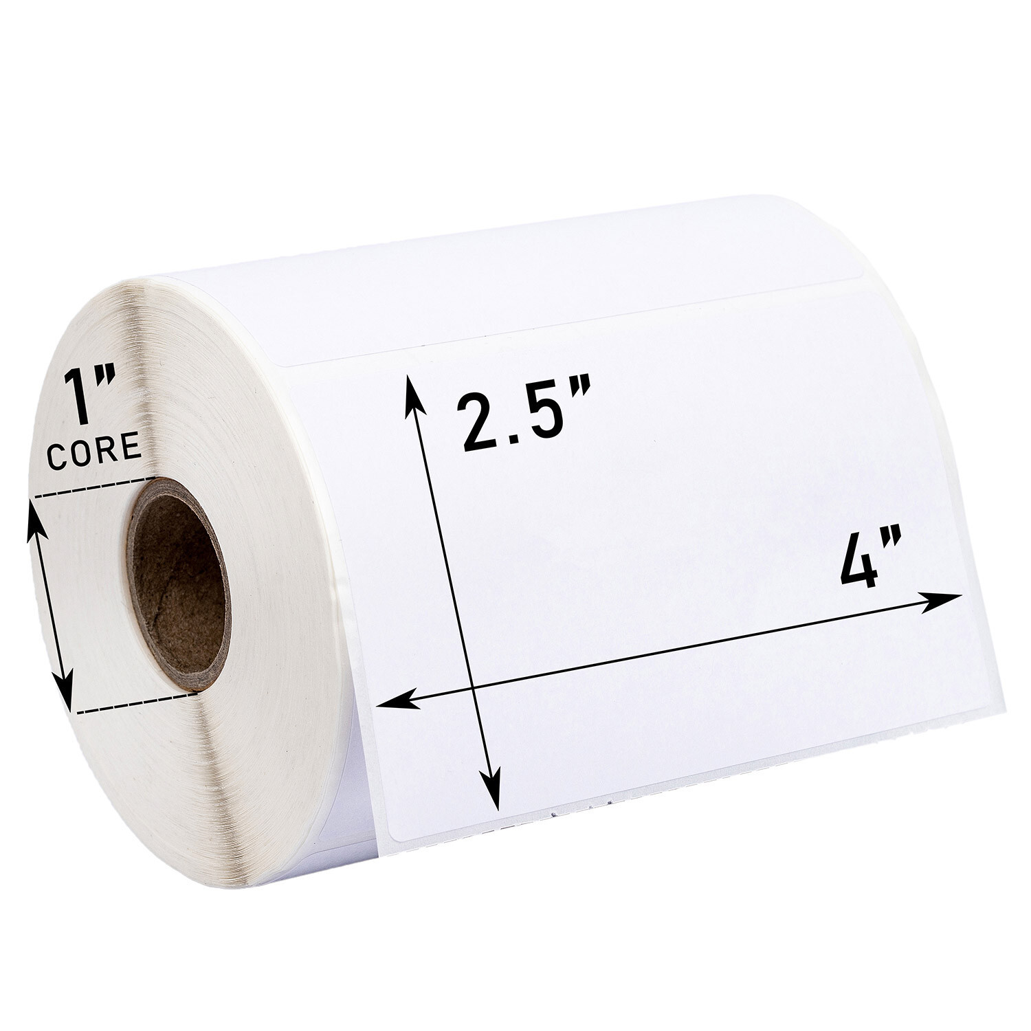 ZEBRA / ELTRON 4×2.5 (4″ x 2-1/2″) Direct Thermal Labels – (1) Roll of 620