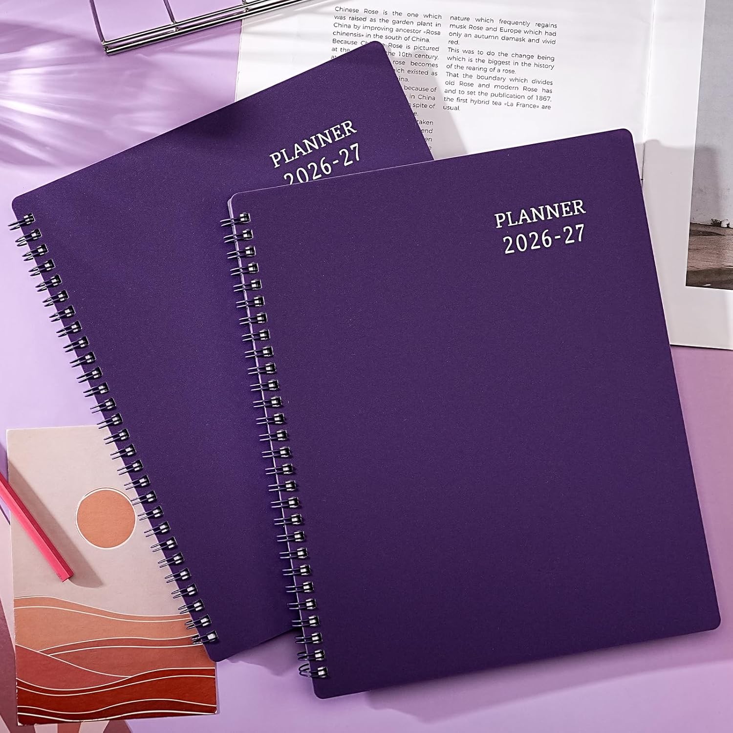 Planner 2026-2027 – Academic Planner from July 2026 – June 2027, 8″ x 10″, Calen