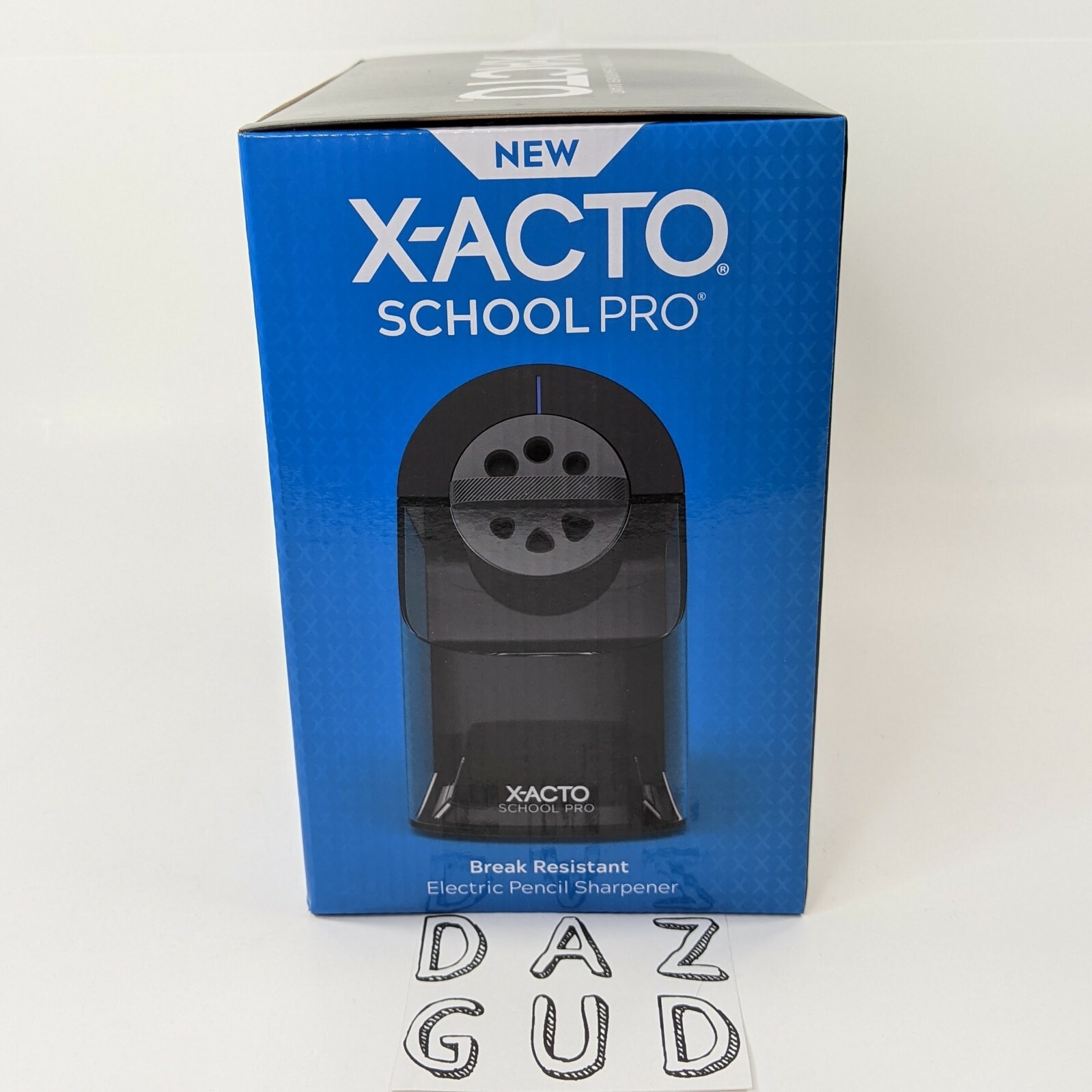 X-ACTO School Pro Electric Pencil Sharpener Quiet Motor 6 Pencil Sizes FREE SHIP
