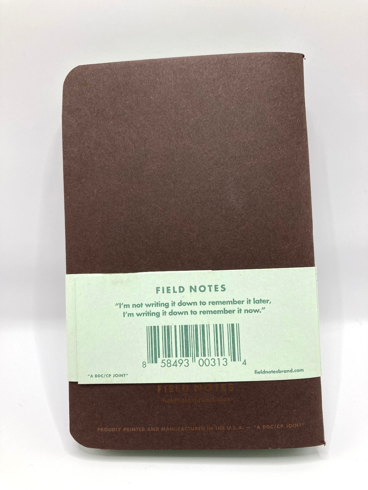 Reduced ! Field Notes FNC-16 TRAVELING SALESMAN Ledger Books – Set of 3 w/ Band