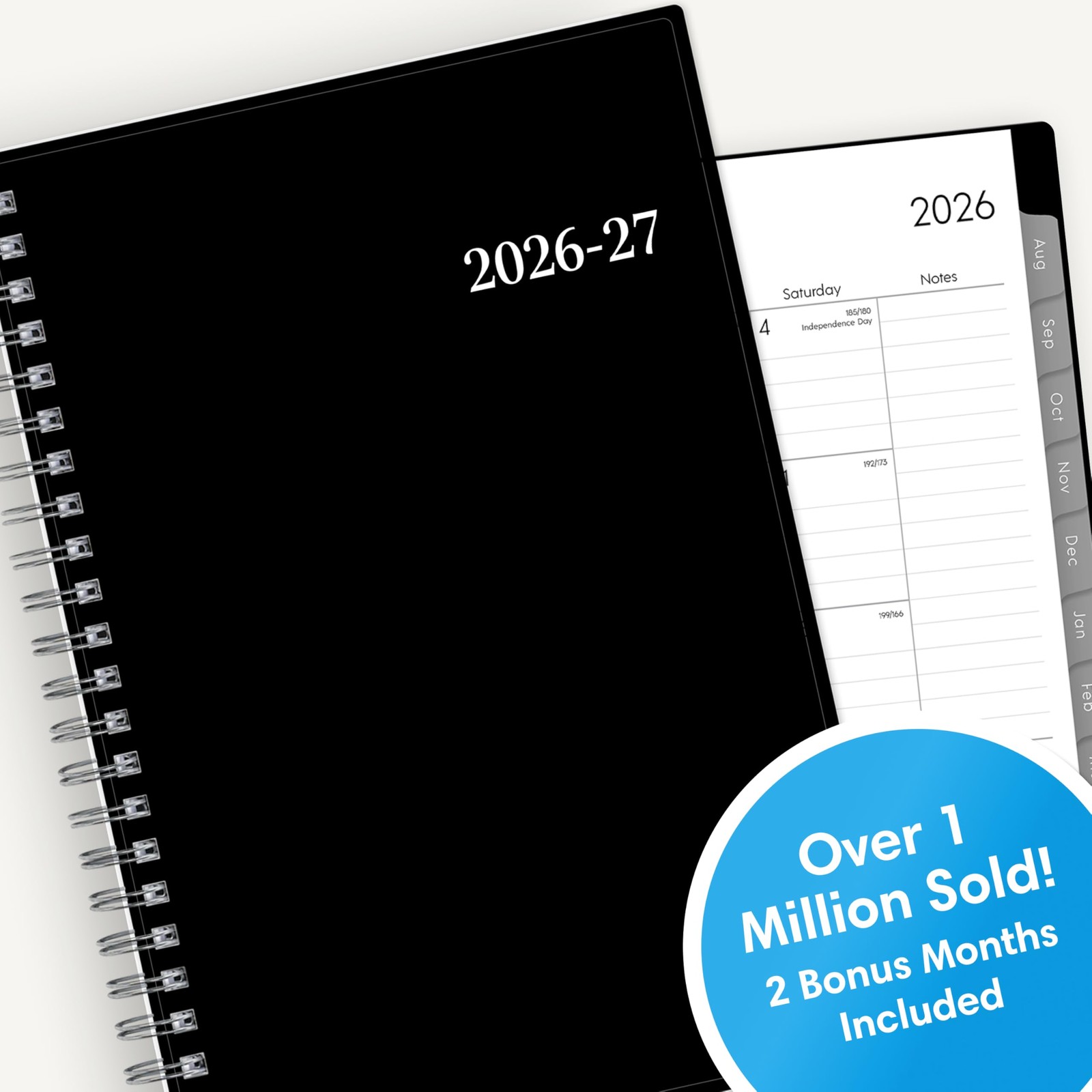 Blue Sky 2026-2027 Weekly and Monthly Academic 5″ x 8″, Enterprise- 2026/2027