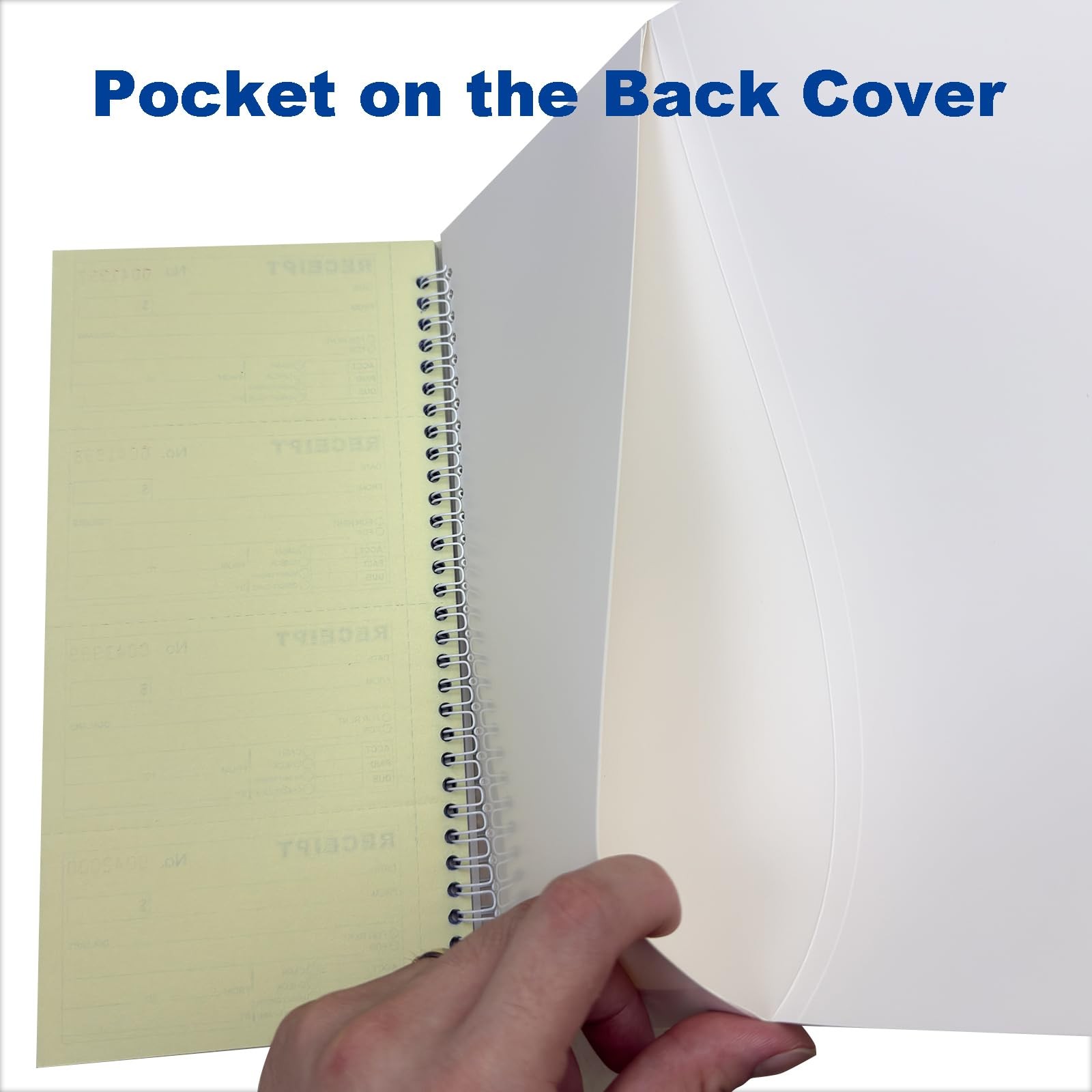 1 PCS Money Rent Receipt Book 3Part Carbonless 51/2×11 Inch 100 Sets