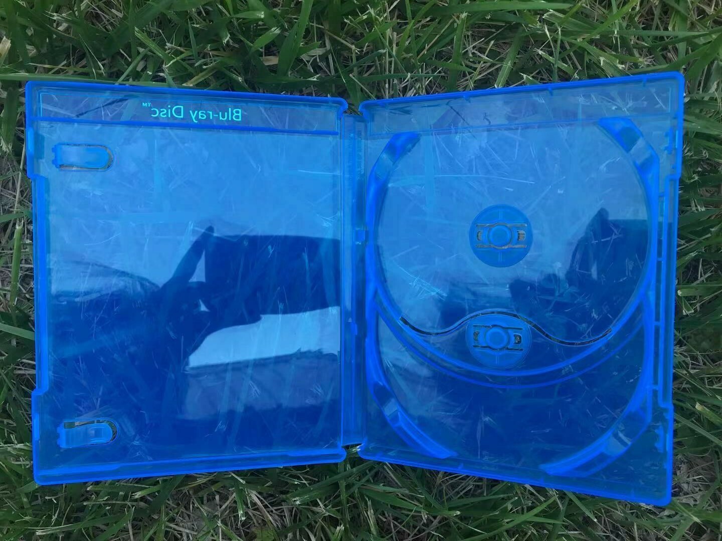 10 PCS NEW Original Scanavo 14mm Double Blu-Ray DVD Case w/Embossed Blu-Ray Logo