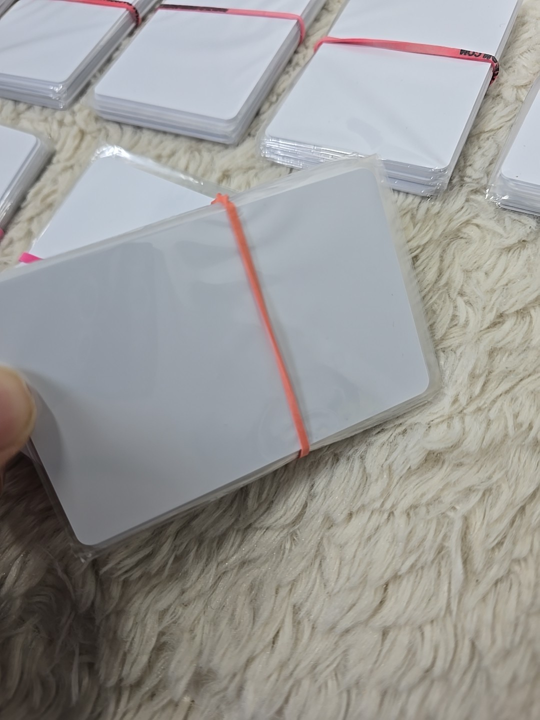 190 Pack Premium Blank PVC Cards for Photo ID Badge Printers CR80 30 Mil White