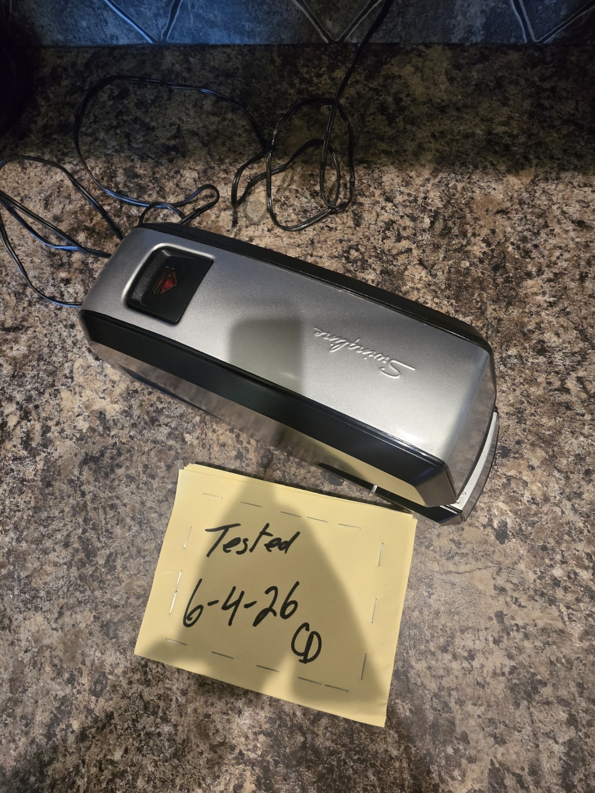 Swingline 06702 Model 67 Electric Stapler, 20-Sheet Capacity, Black