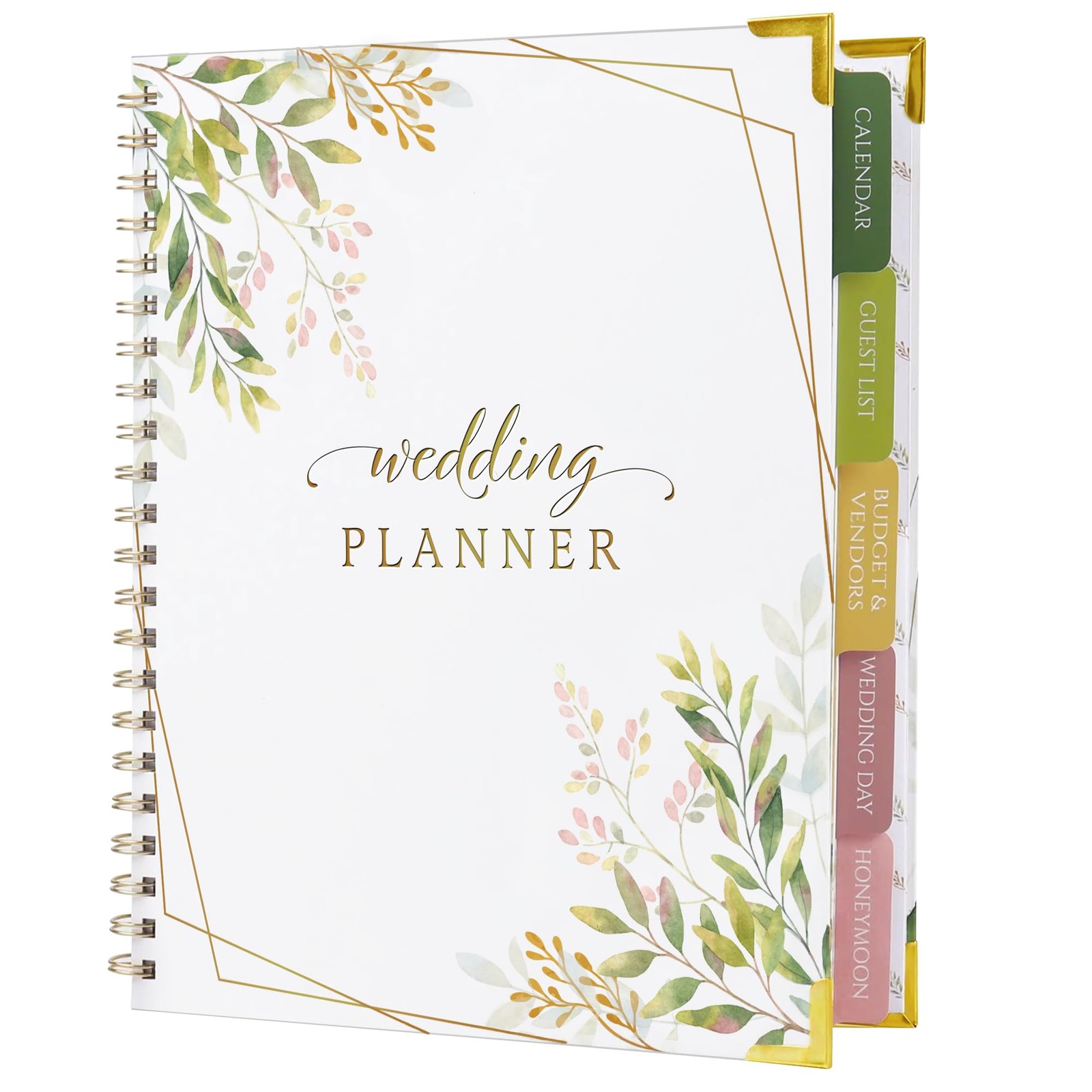 Wedding Planner Book And Organizer for Bride – Floral Design, Wedding Plannin…