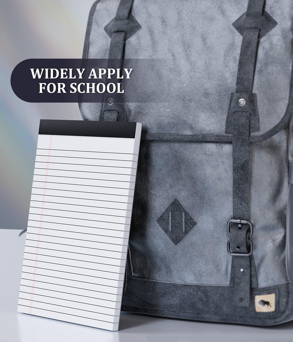 Legal Pads 5X8 Small Note Pads 5X8 Notepads for Work, 6 Pack Writing Pads 5X8 Co
