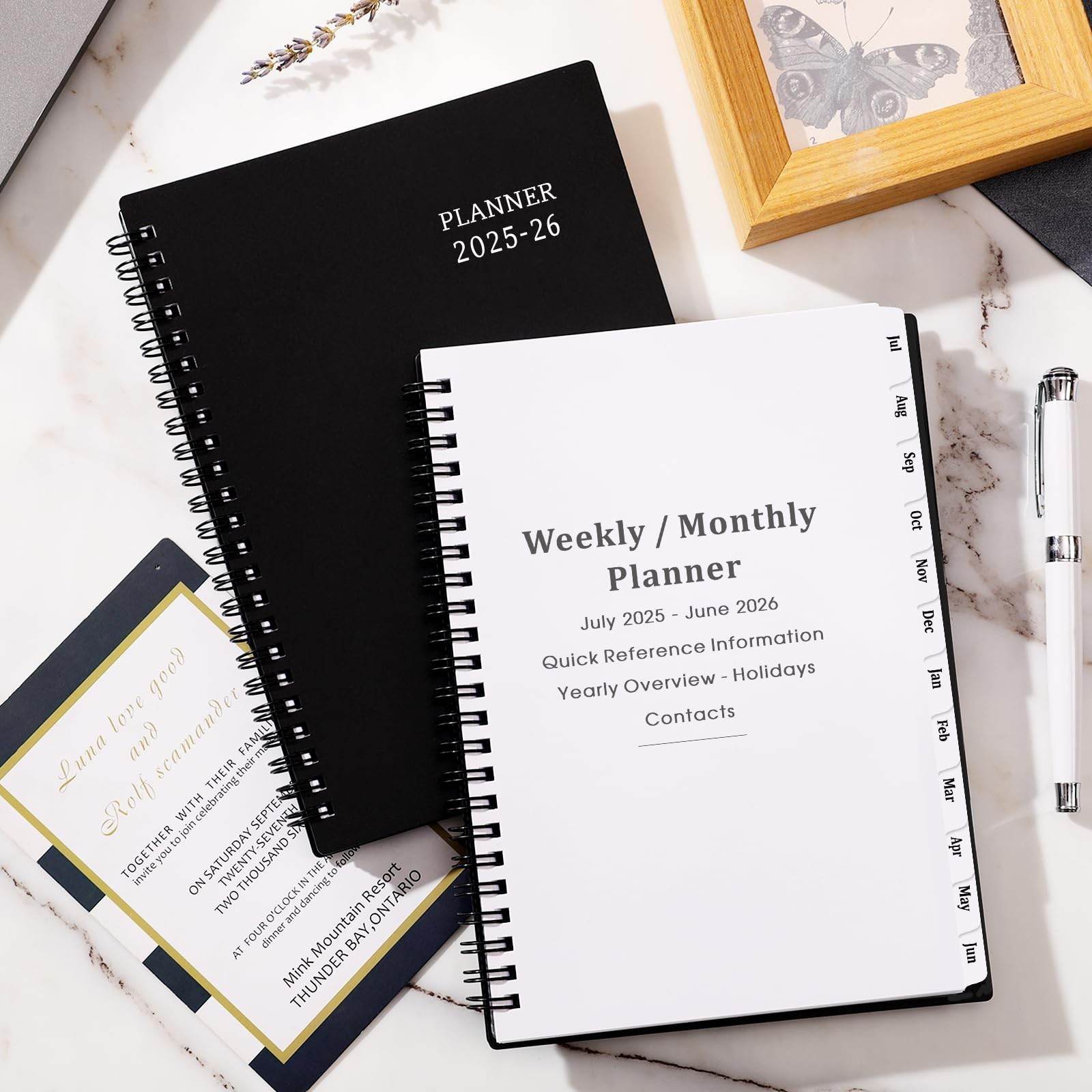 Planner 2024-2025 – July 2024 – June 2025, 2024-2025 Academic Planner with 12…